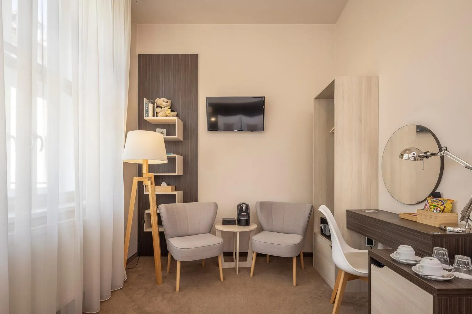 Area and facilities in Pytloun Kampa Garden Hotel Prague