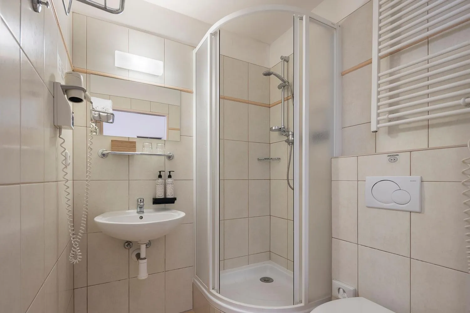 Bathroom in Pytloun Kampa Garden Hotel Prague