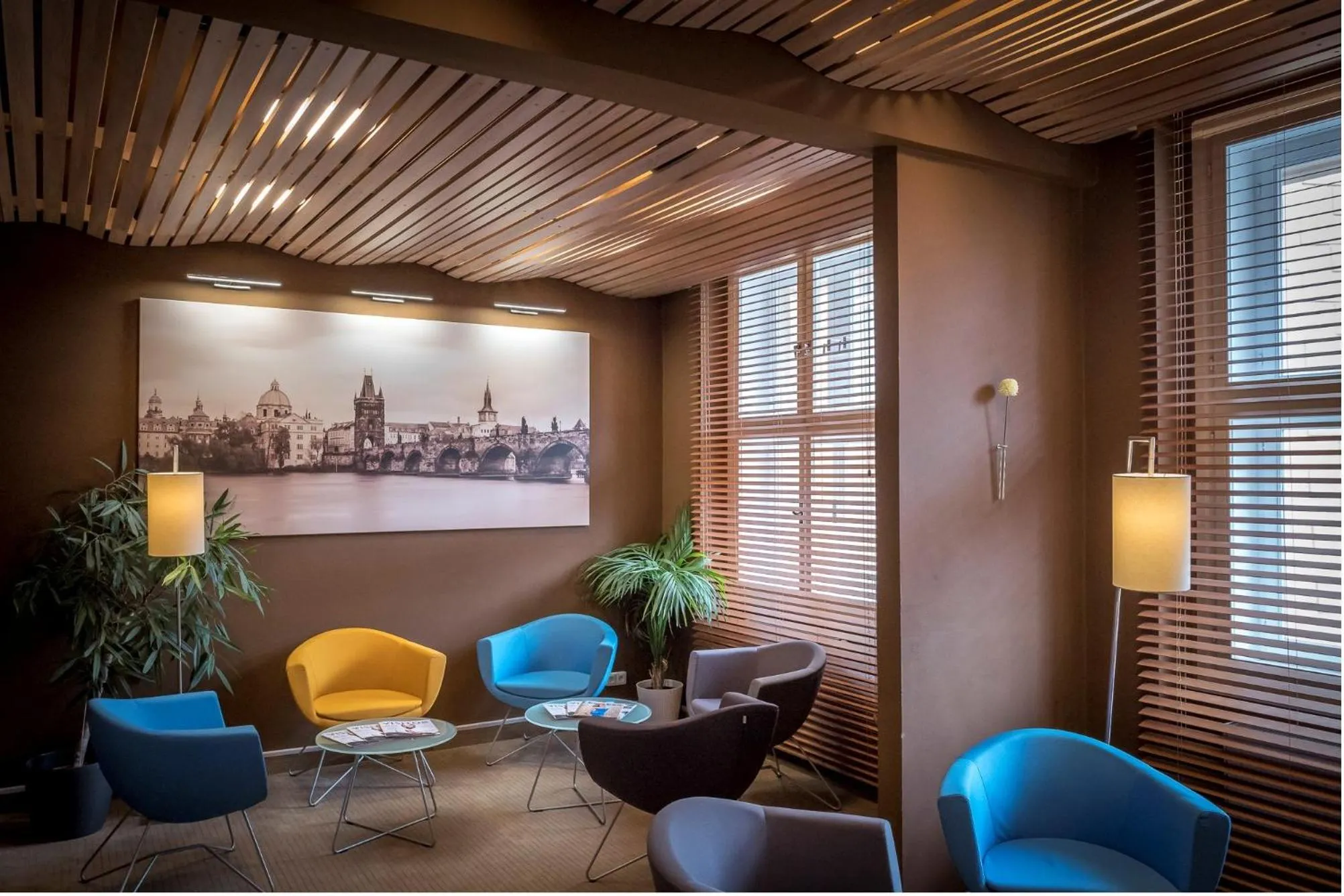 Lobby or reception in Pytloun Kampa Garden Hotel Prague