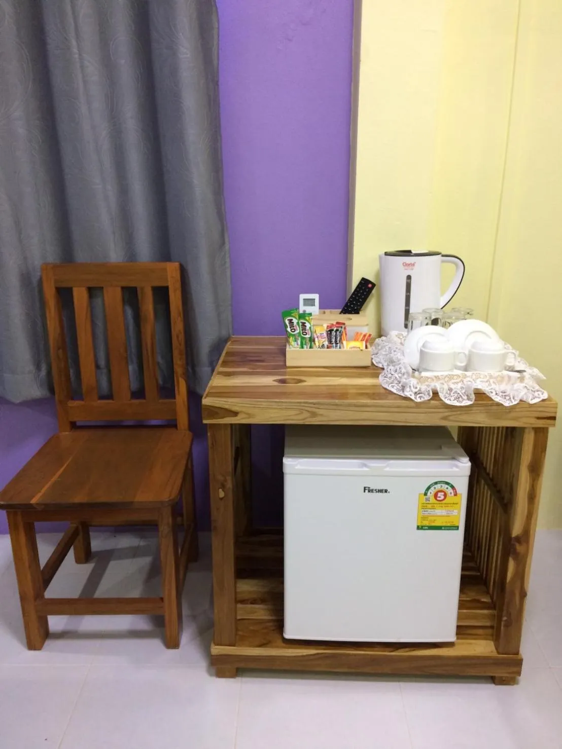 Coffee/tea facilities in Smilingface guesthouse