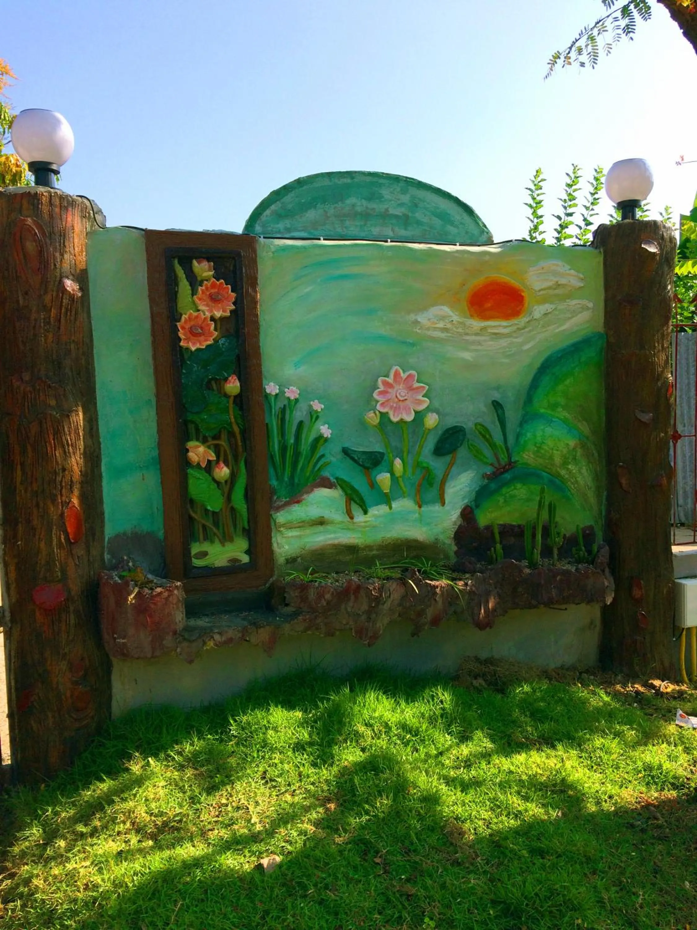 Garden in Smilingface guesthouse