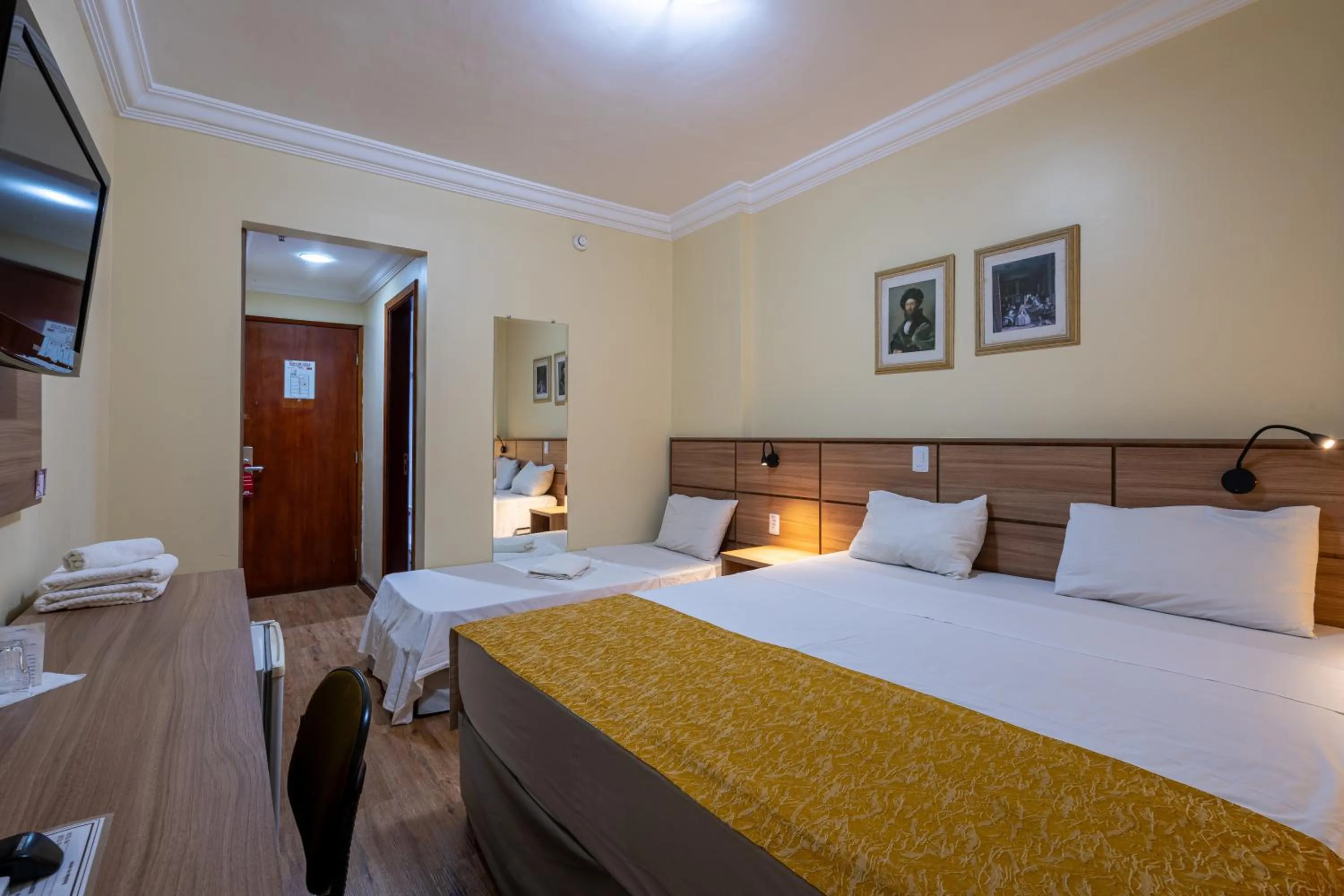 Bed in Carlton Plaza São José dos Campos