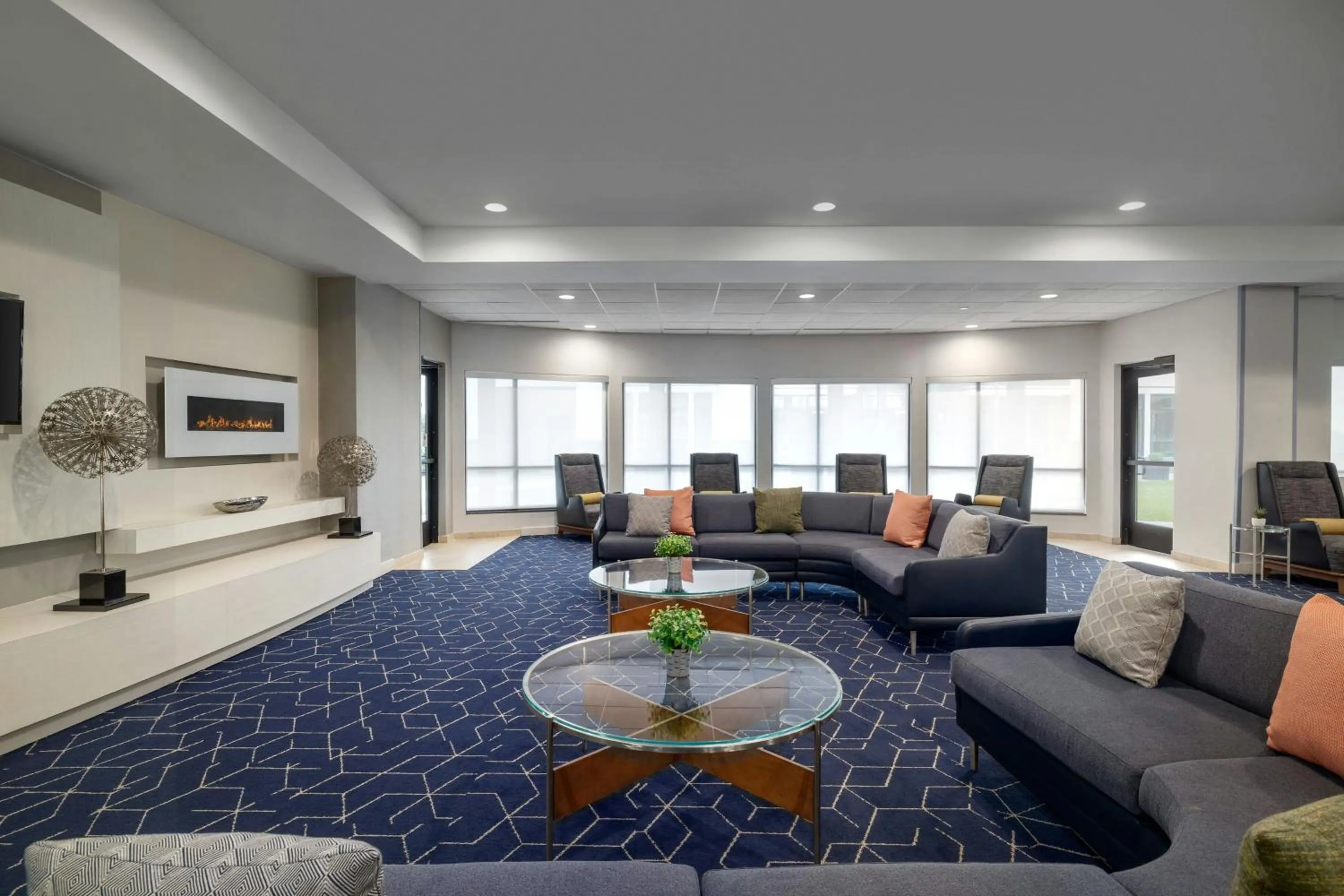 Lobby or reception in Courtyard Fargo Moorhead, MN