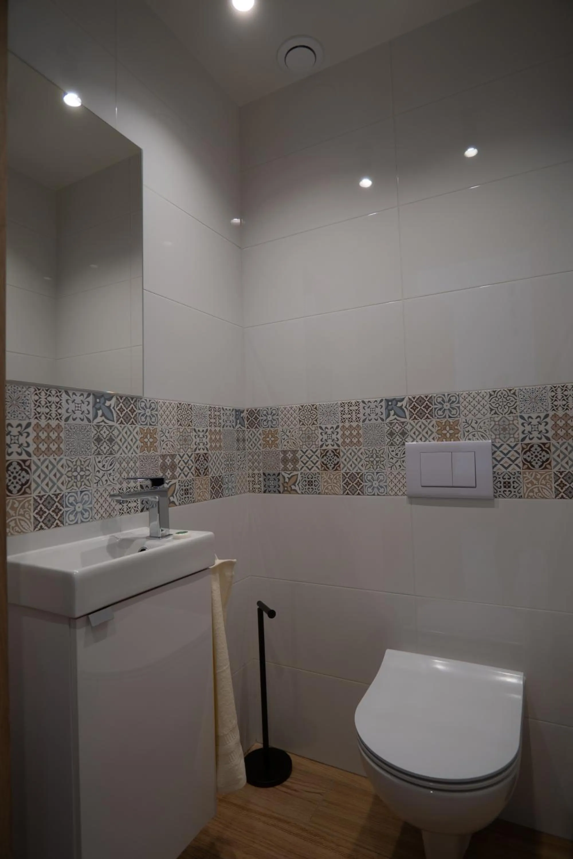 Toilet in Willa i Wzgórze Jerrego Apartamenty i pokoje z widokiem na góry