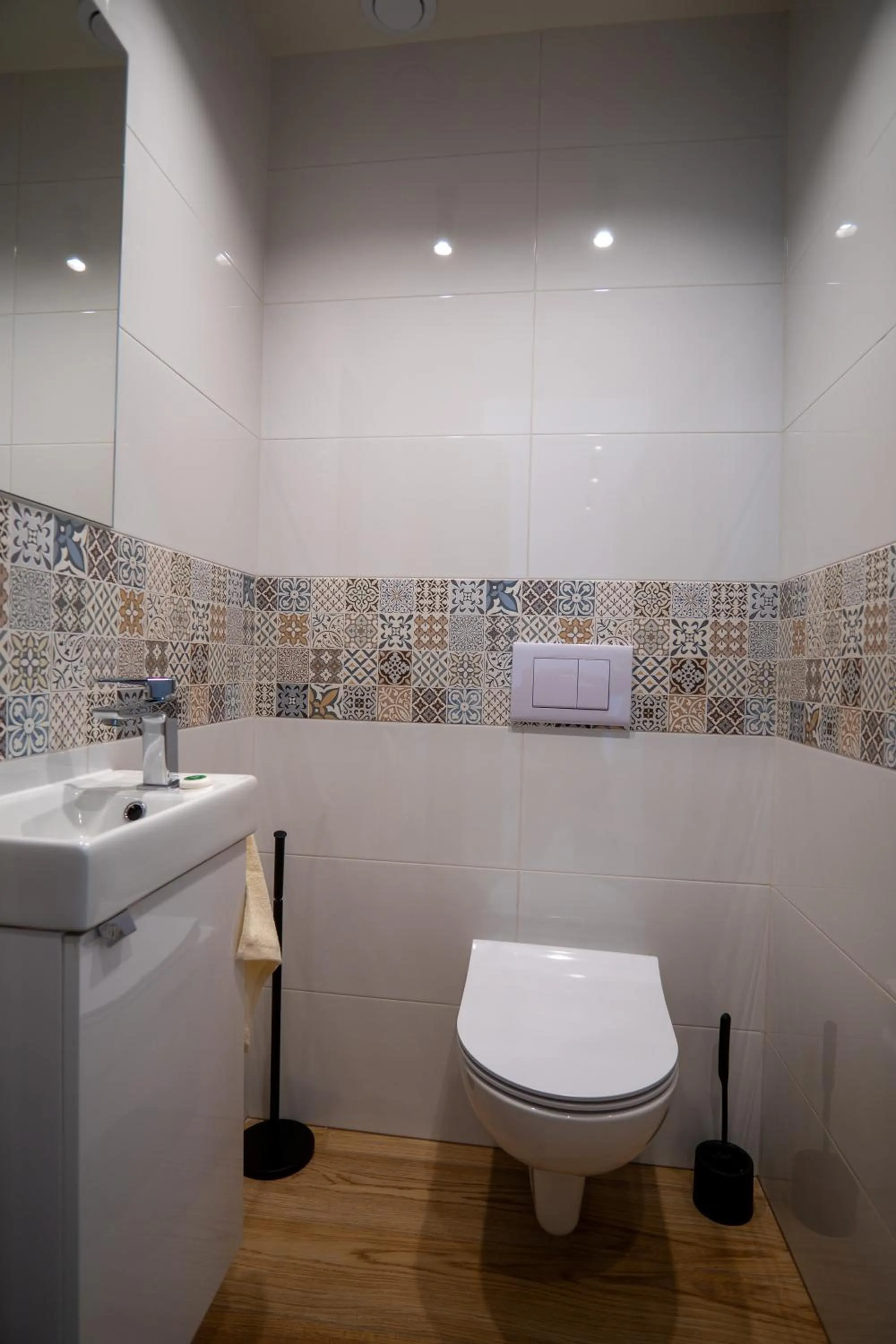 Toilet in Willa i Wzgórze Jerrego Apartamenty i pokoje z widokiem na góry