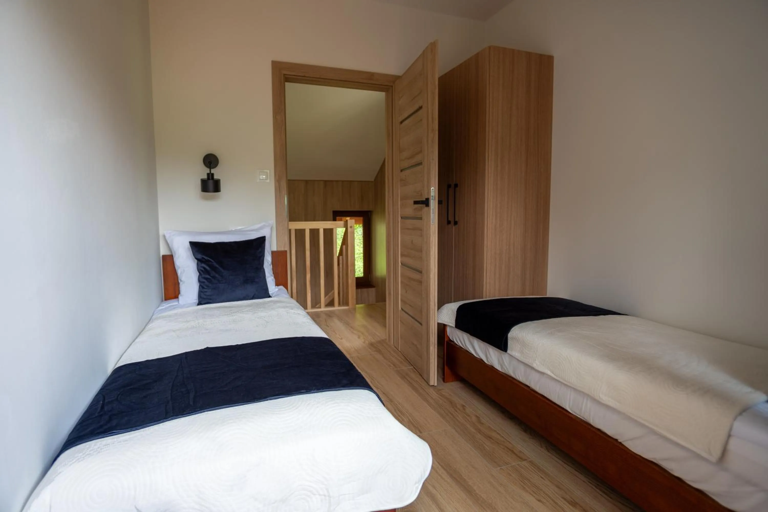 Bed in Willa i Wzgórze Jerrego Apartamenty i pokoje z widokiem na góry