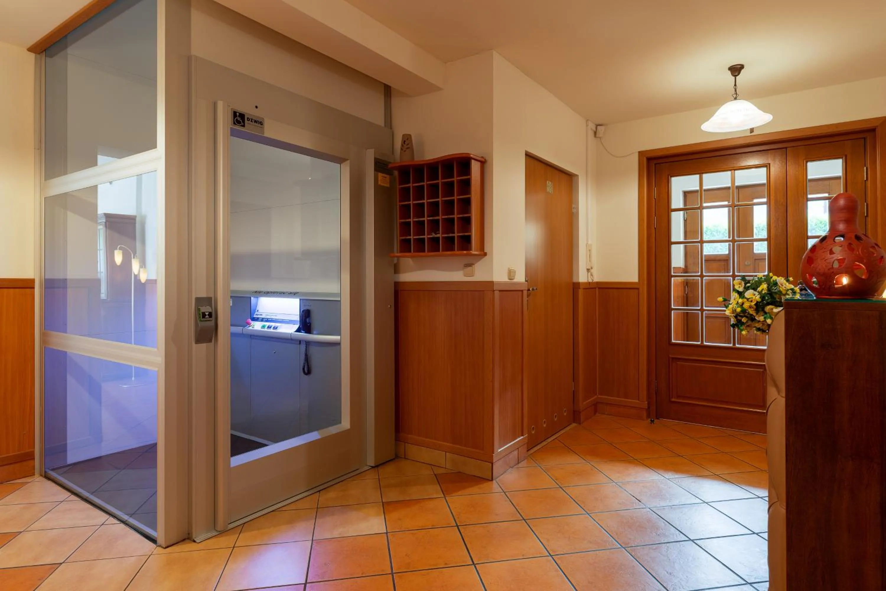 elevator in Willa i Wzgórze Jerrego Apartamenty i pokoje z widokiem na góry