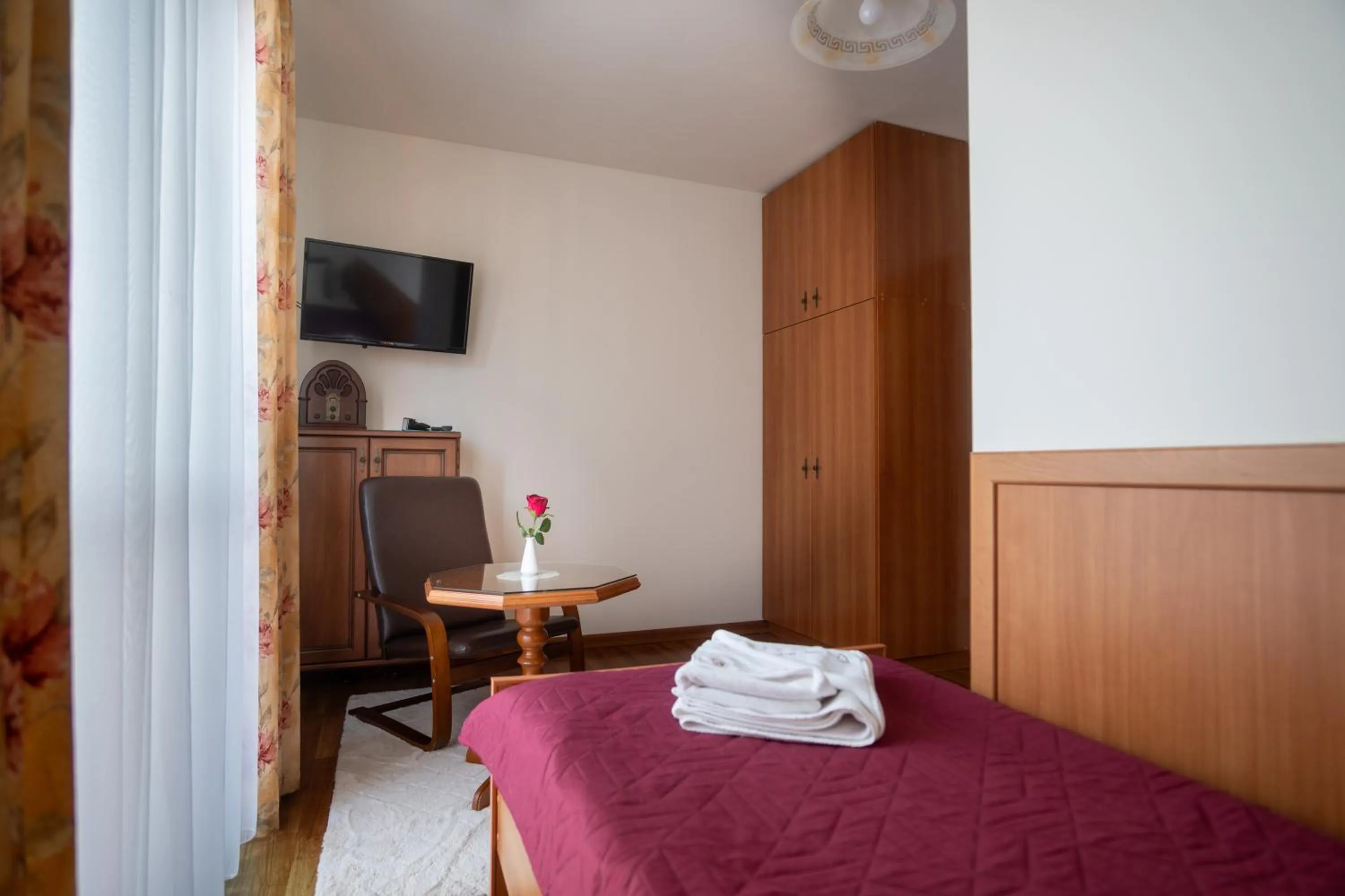 Bed in Willa i Wzgórze Jerrego Apartamenty i pokoje z widokiem na góry