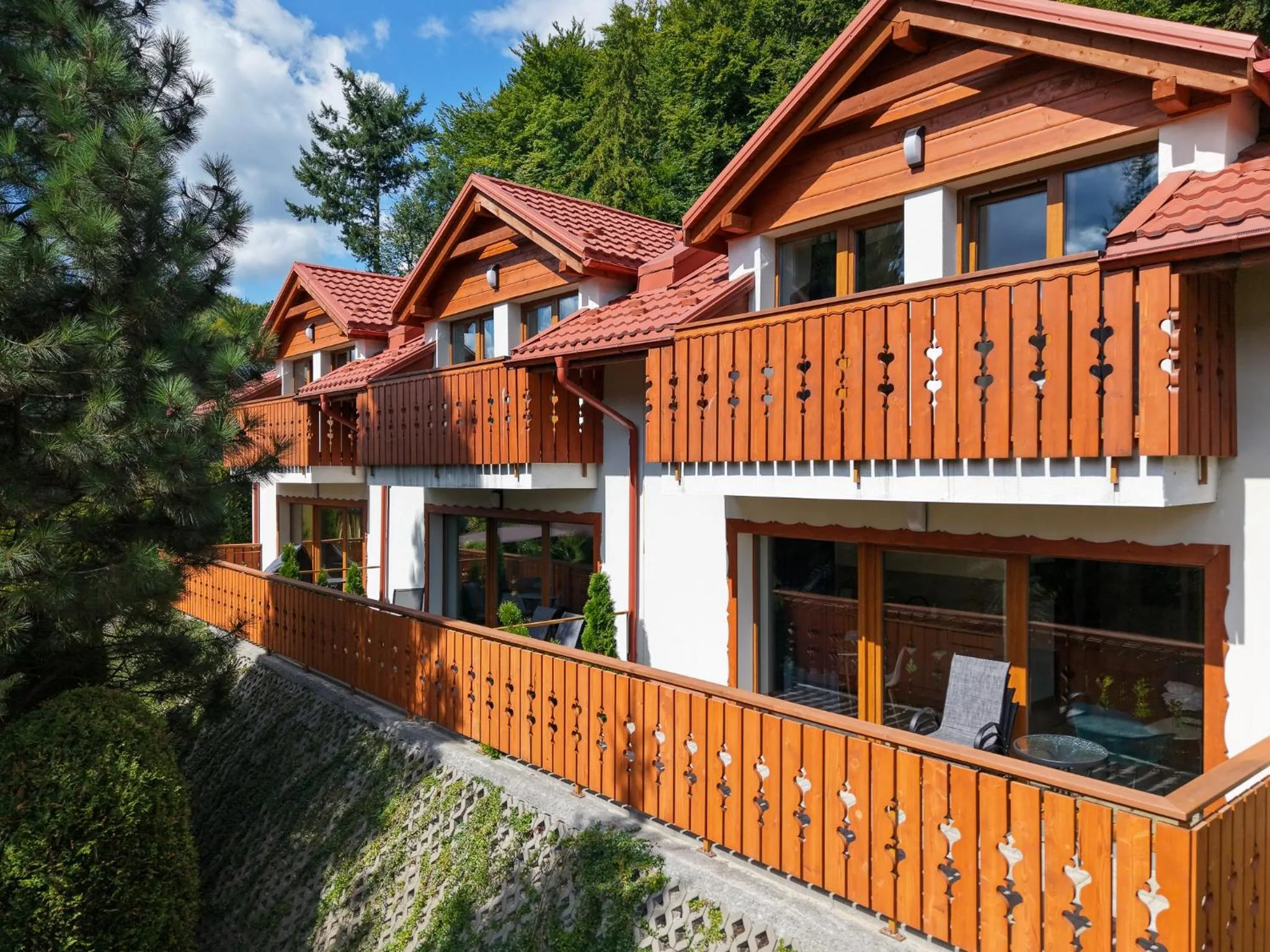 Willa i Wzgórze Jerrego Apartamenty i pokoje z widokiem na góry