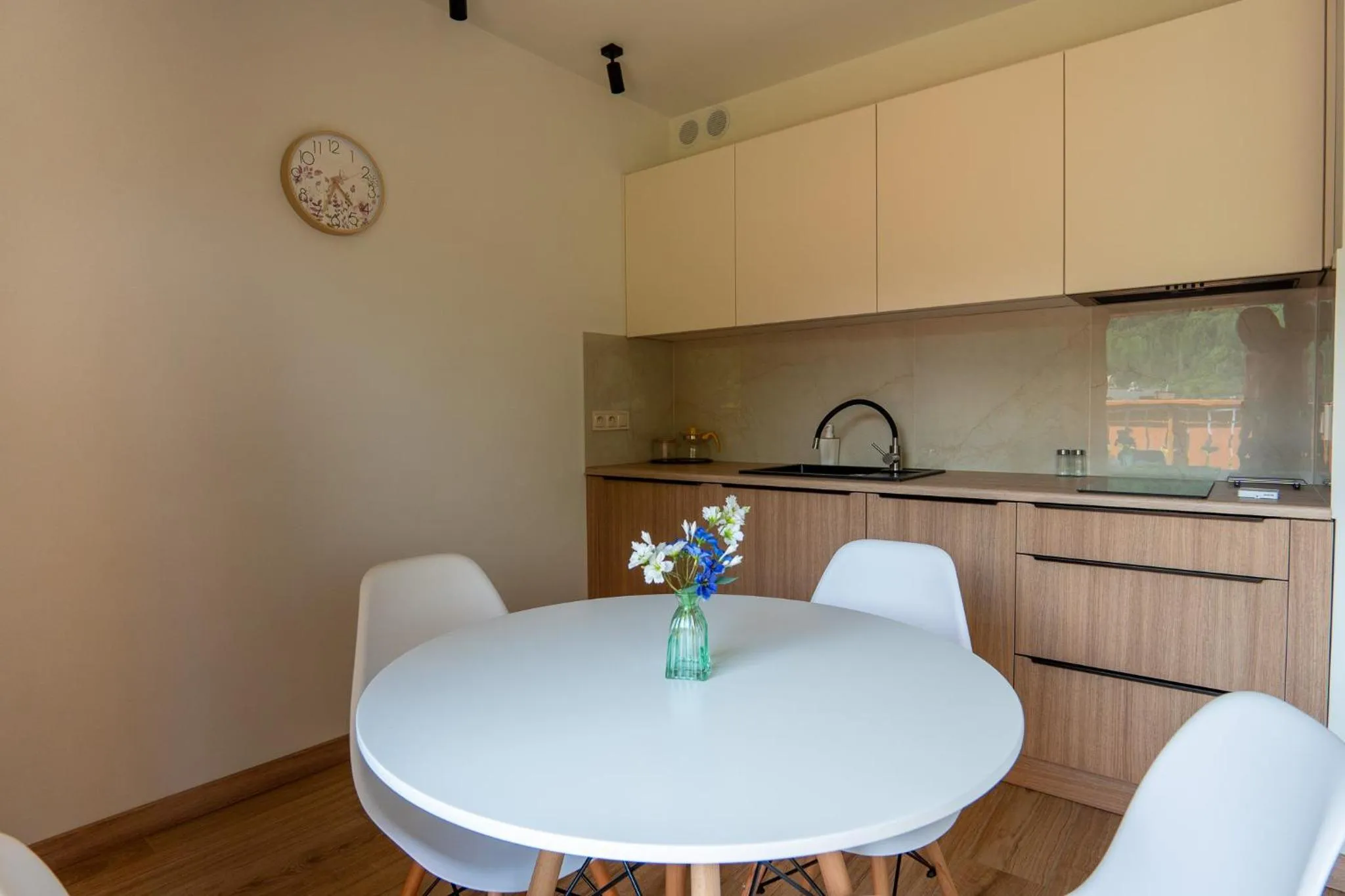 Kitchen or kitchenette in Willa i Wzgórze Jerrego Apartamenty i pokoje z widokiem na góry