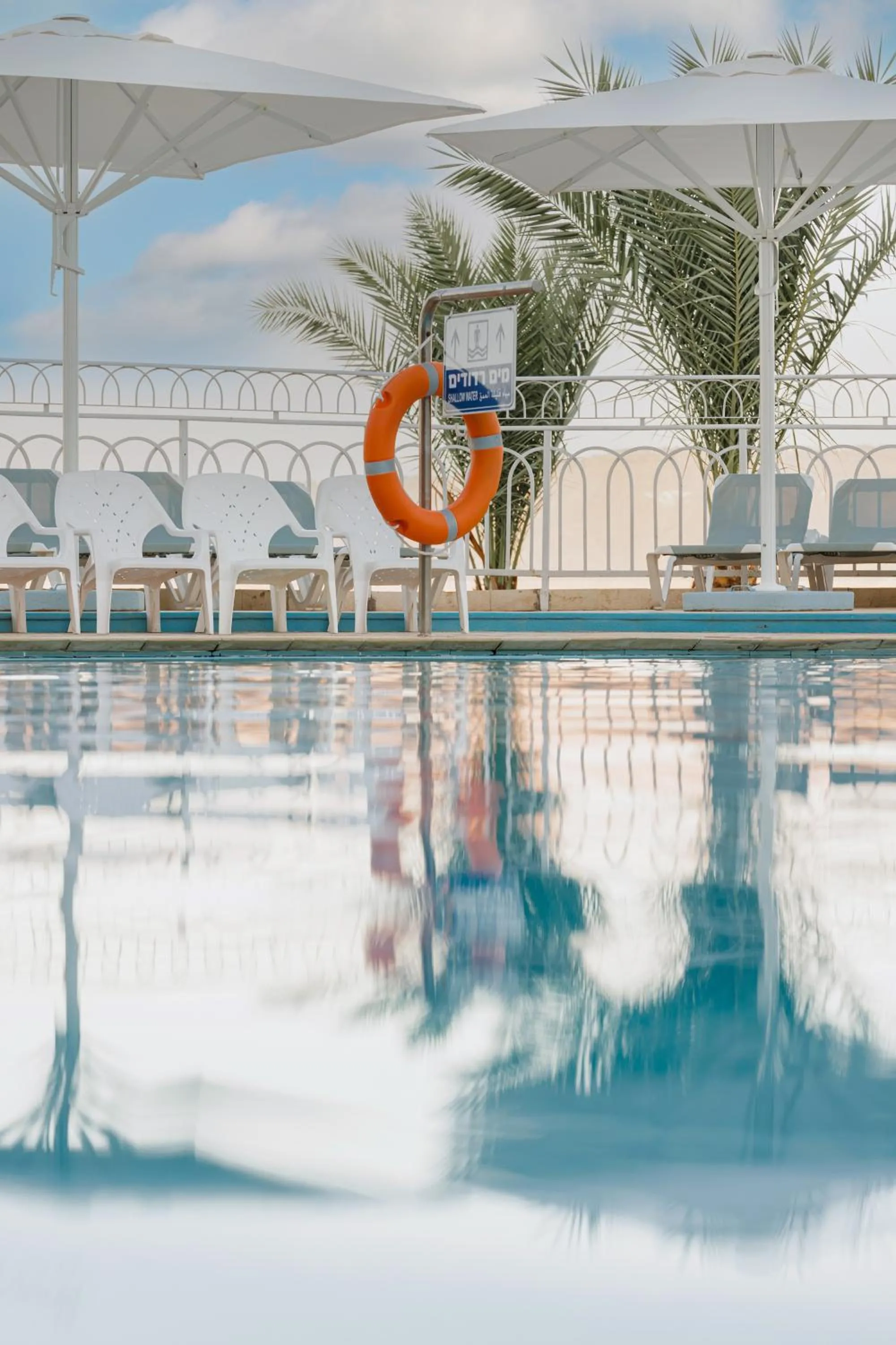 Swimming pool in Caesar Premier Tiberias Hotel