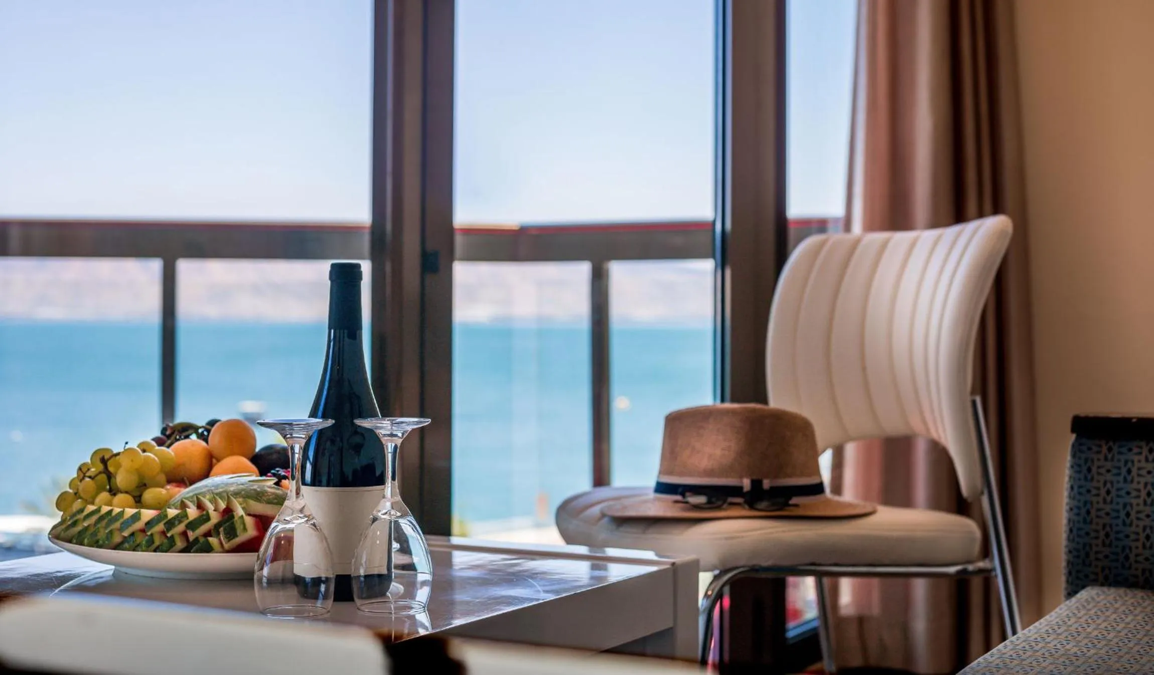 Lake view in Caesar Premier Tiberias Hotel