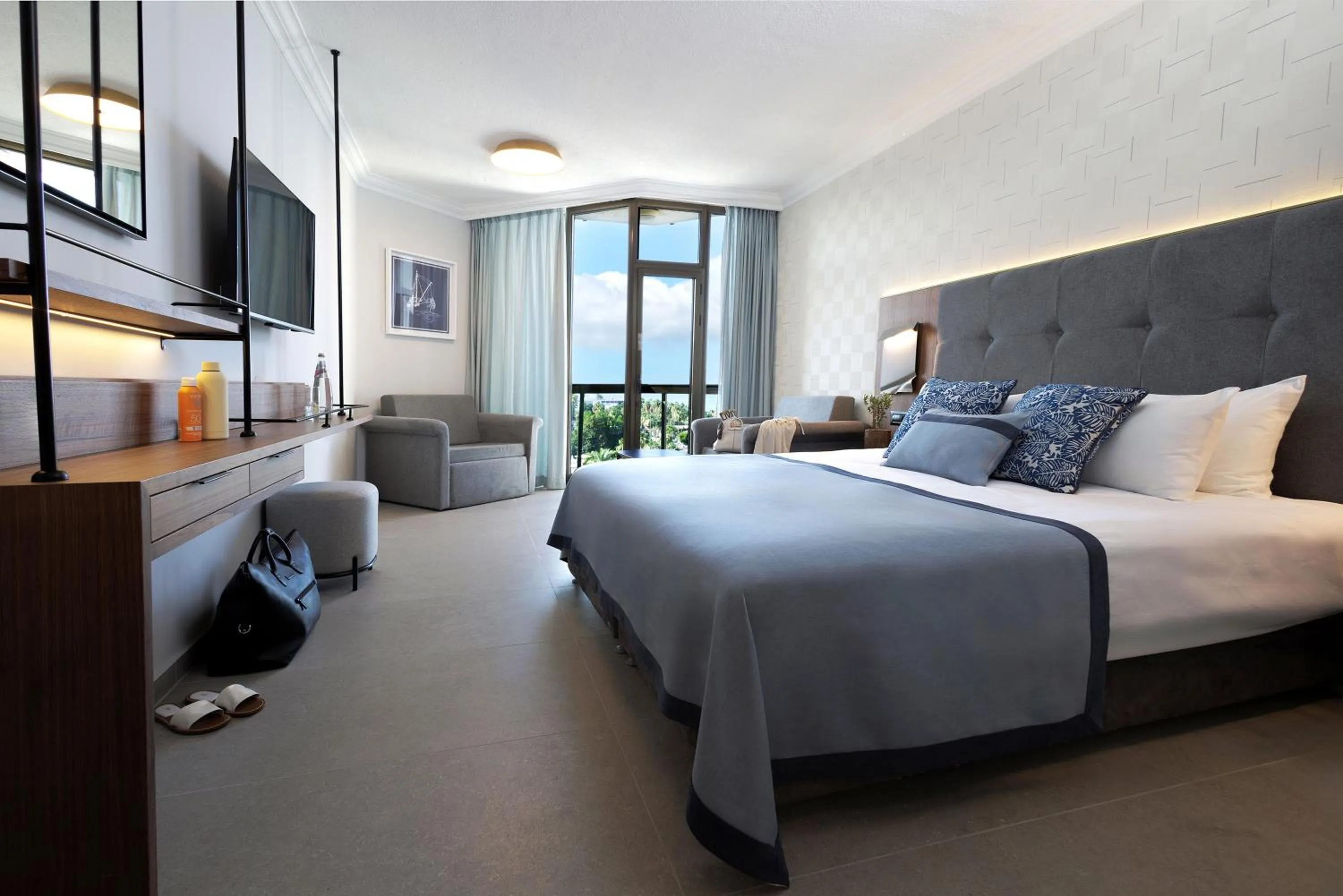 Bed in Caesar Premier Tiberias Hotel