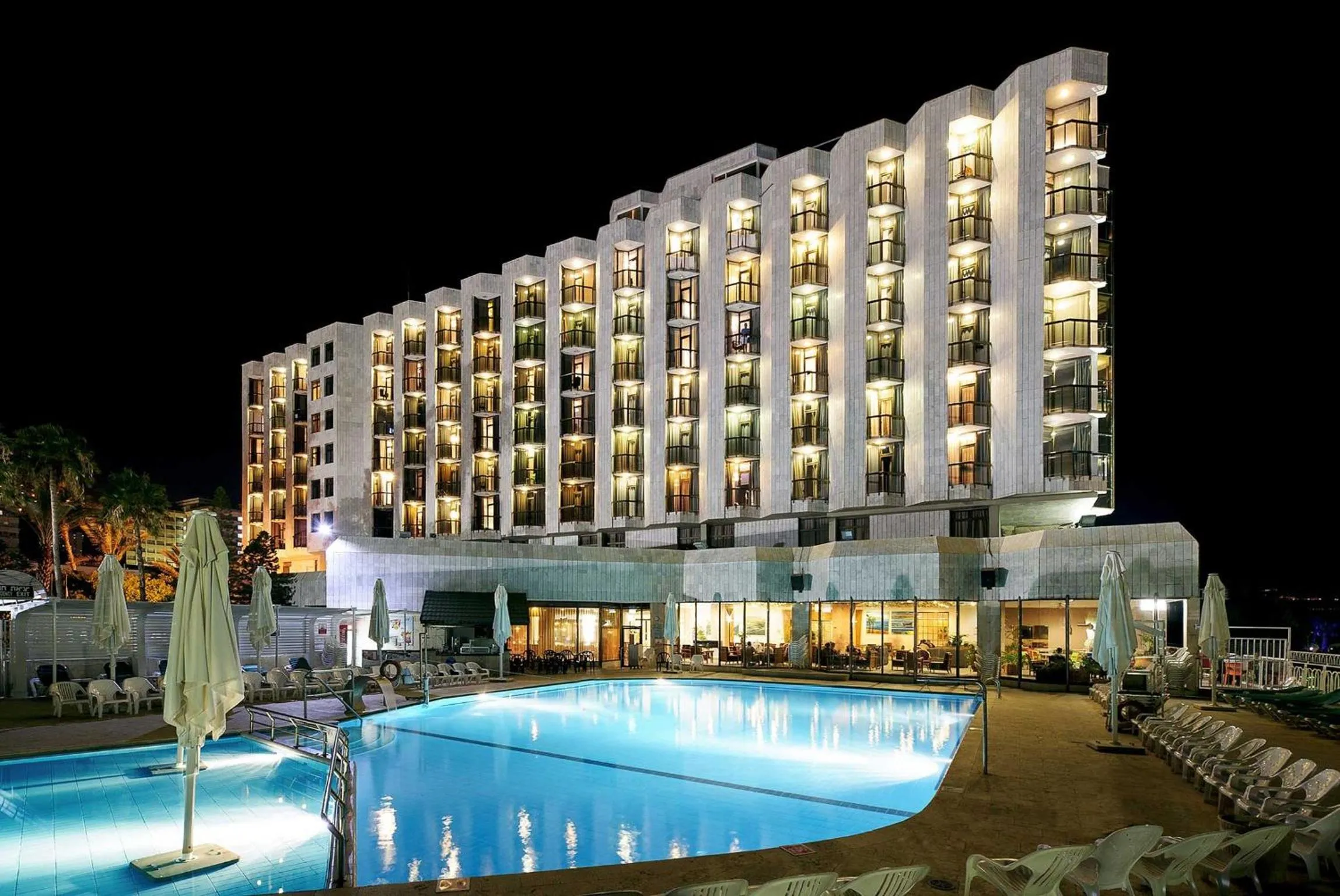 Property building in Caesar Premier Tiberias Hotel