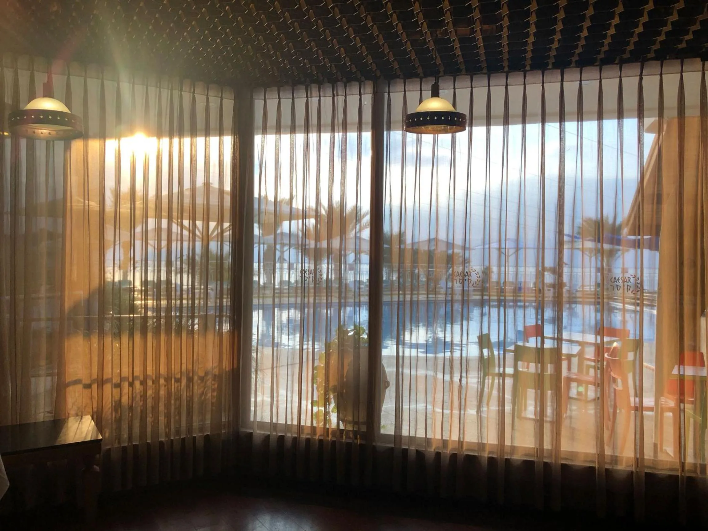 Lake view in Caesar Premier Tiberias Hotel