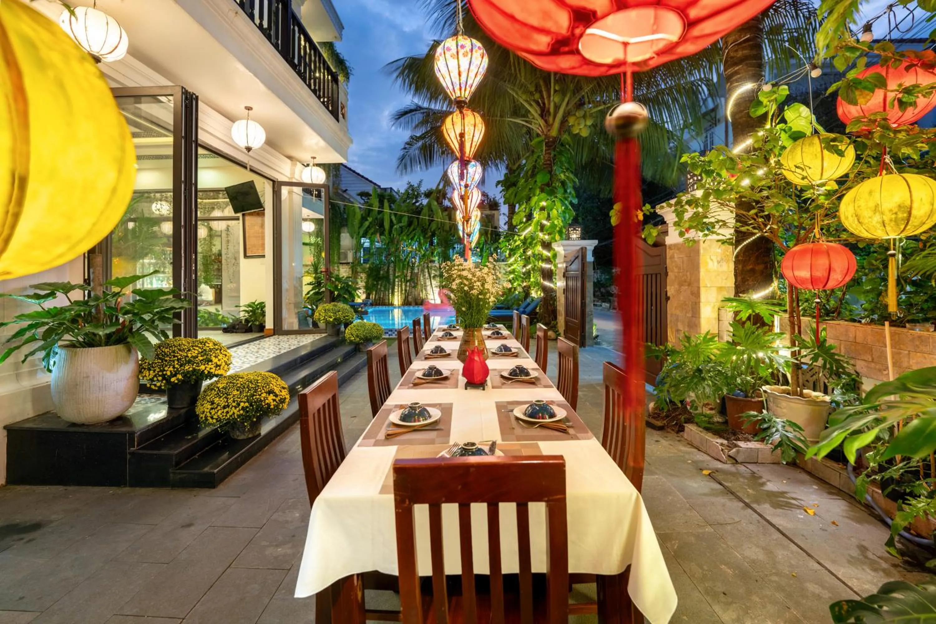 BBQ facilities in Hoi An Discovery Villa