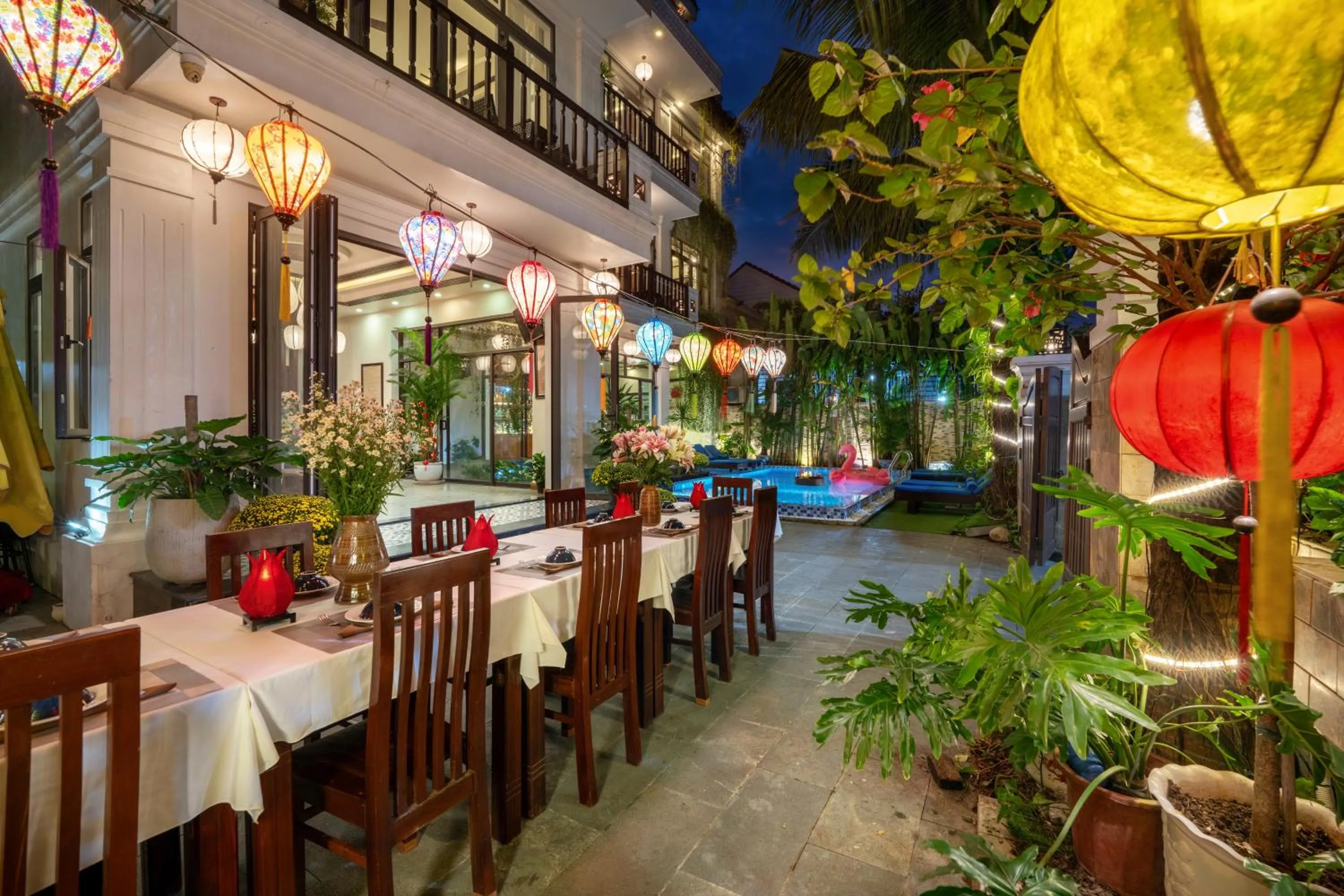 BBQ facilities in Hoi An Discovery Villa