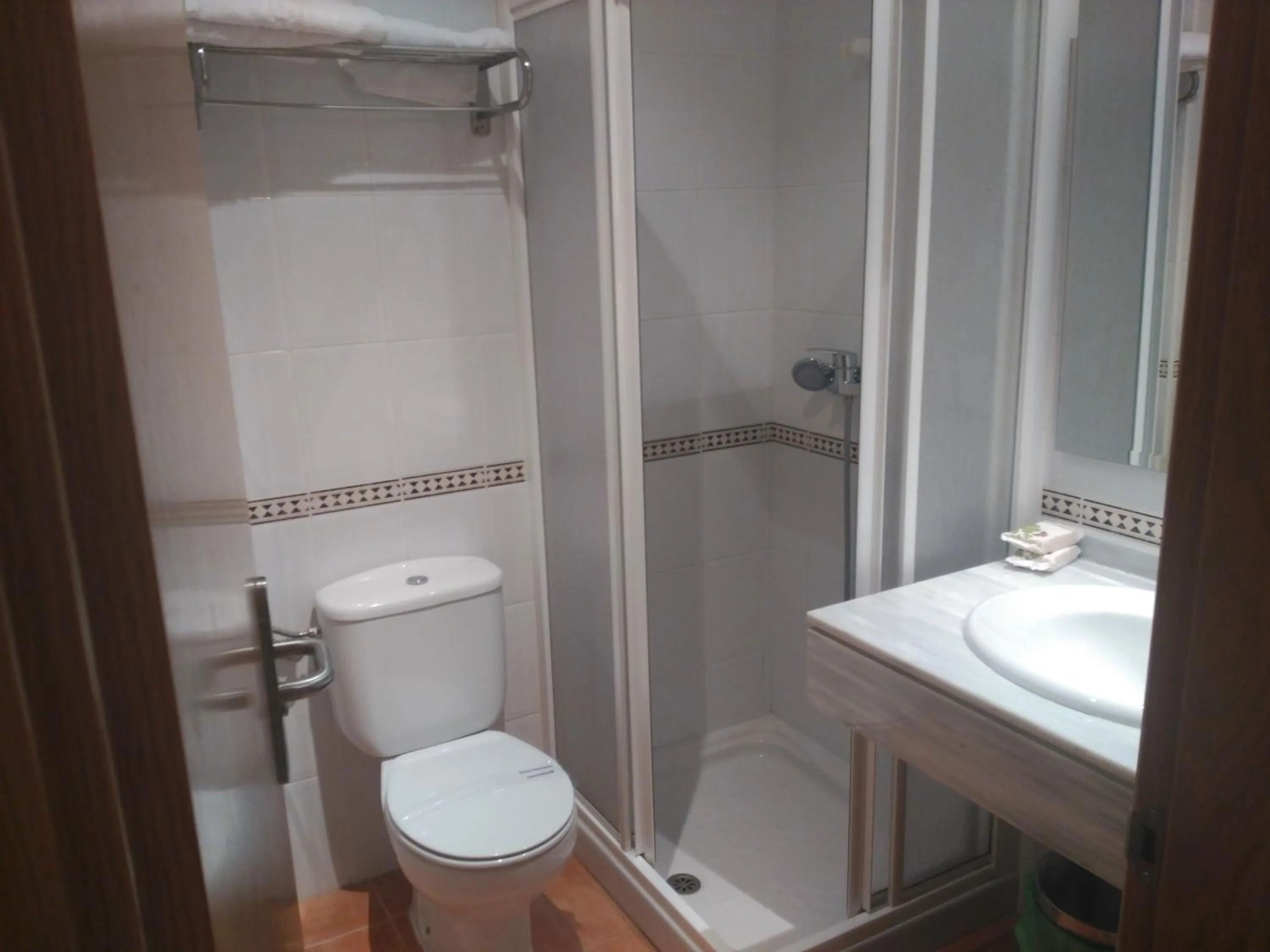 Bathroom in Hotel Mirasierra