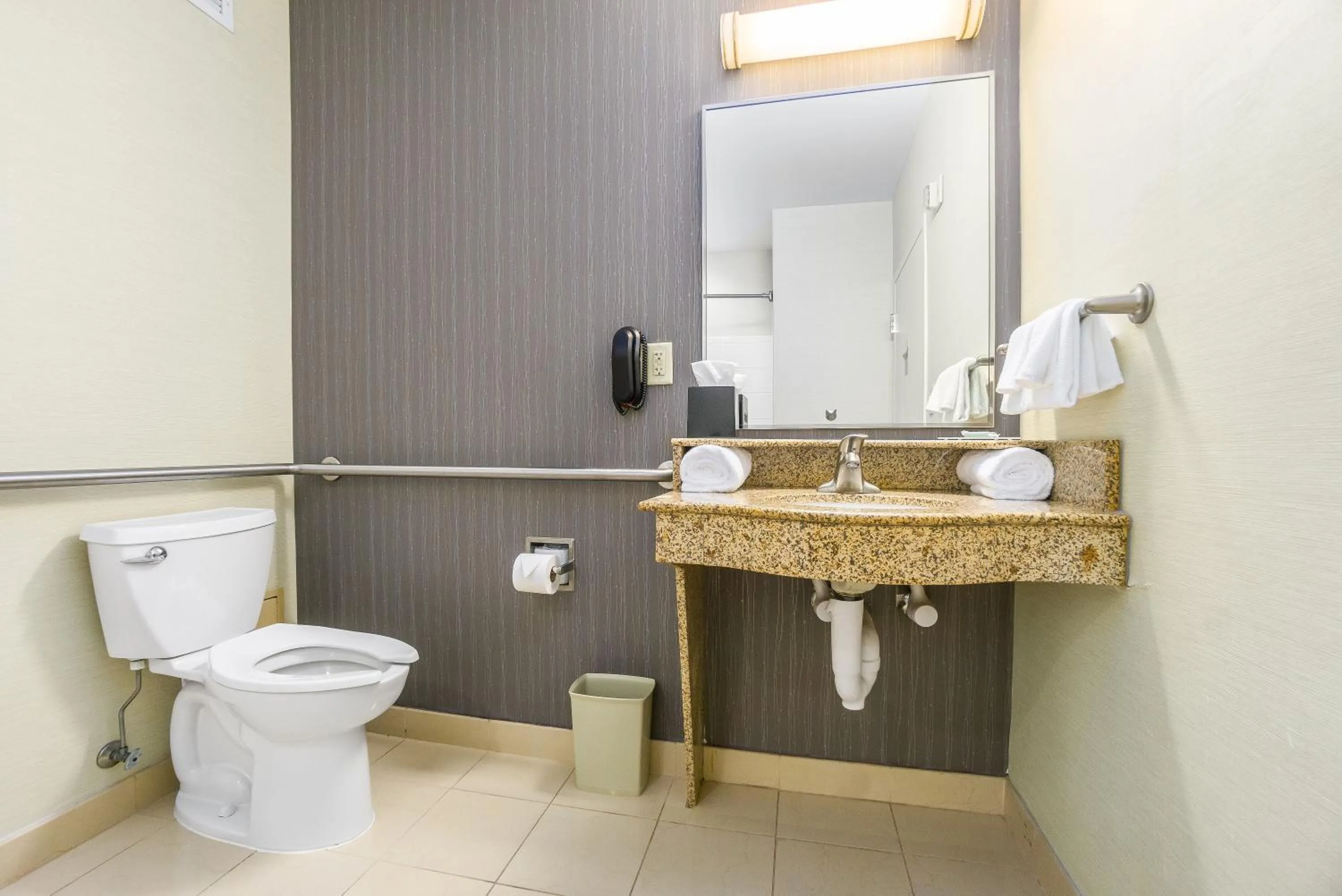 Toilet in Courtyard Fredericksburg Historic District