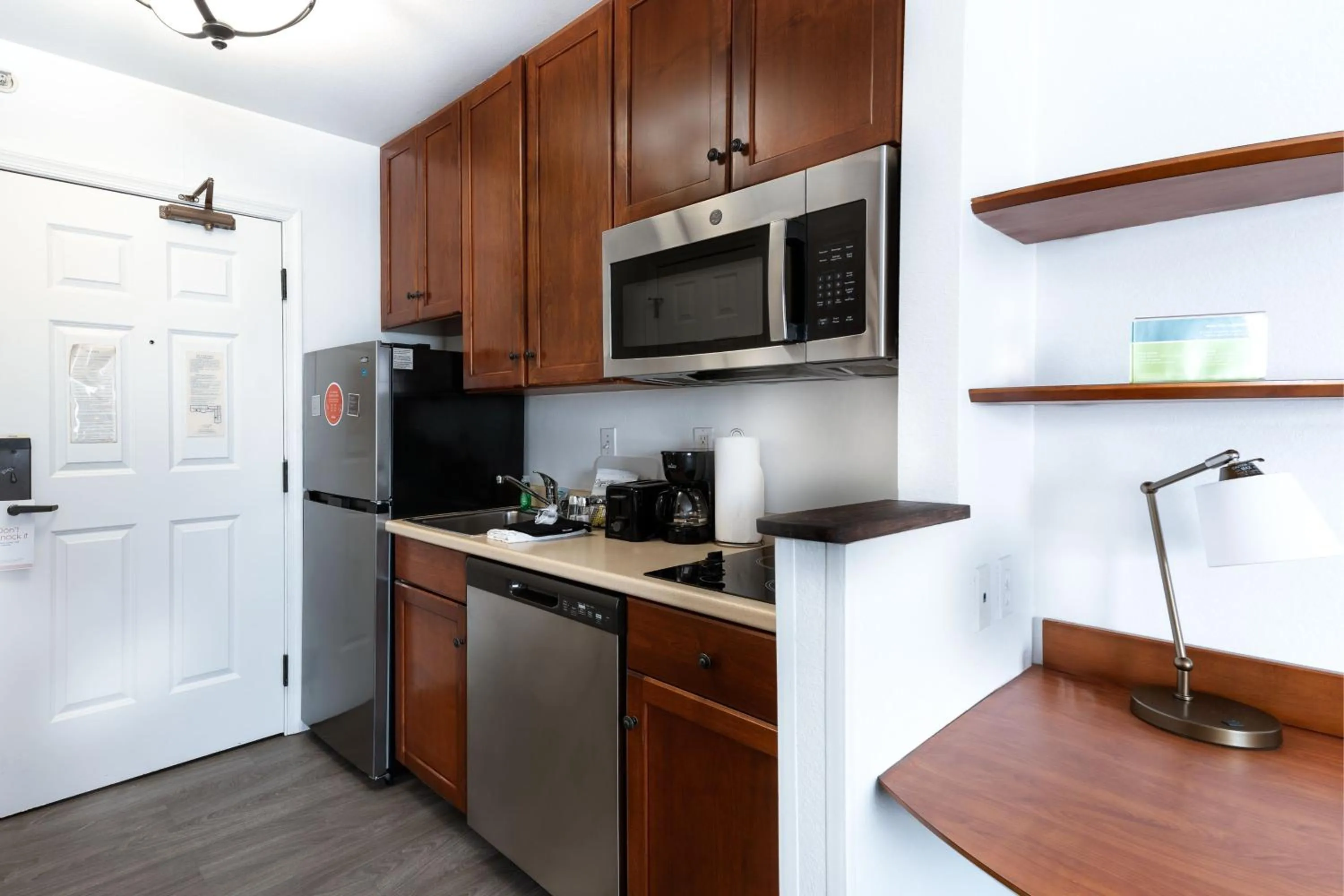 Kitchen or kitchenette in TownePlace Suites Fredericksburg