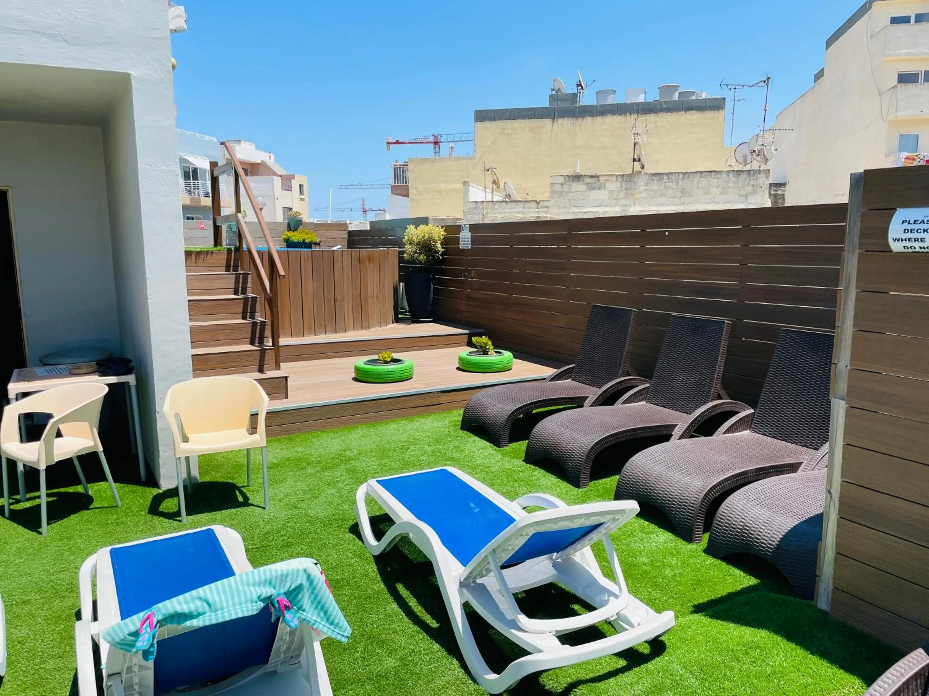 Swimming pool in Buccaneers Boutique Guest House