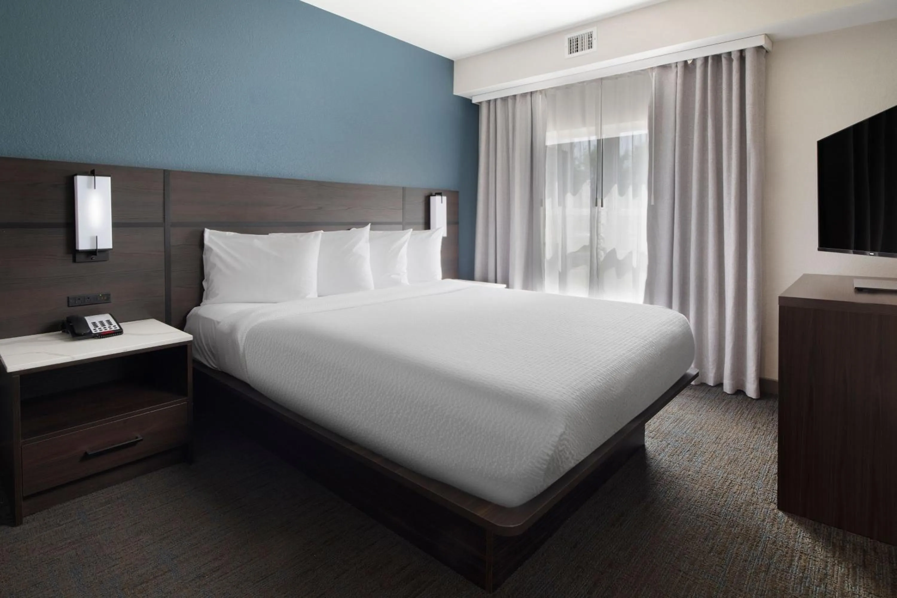 Bedroom, Bed in Residence Inn by Marriott Fort Smith