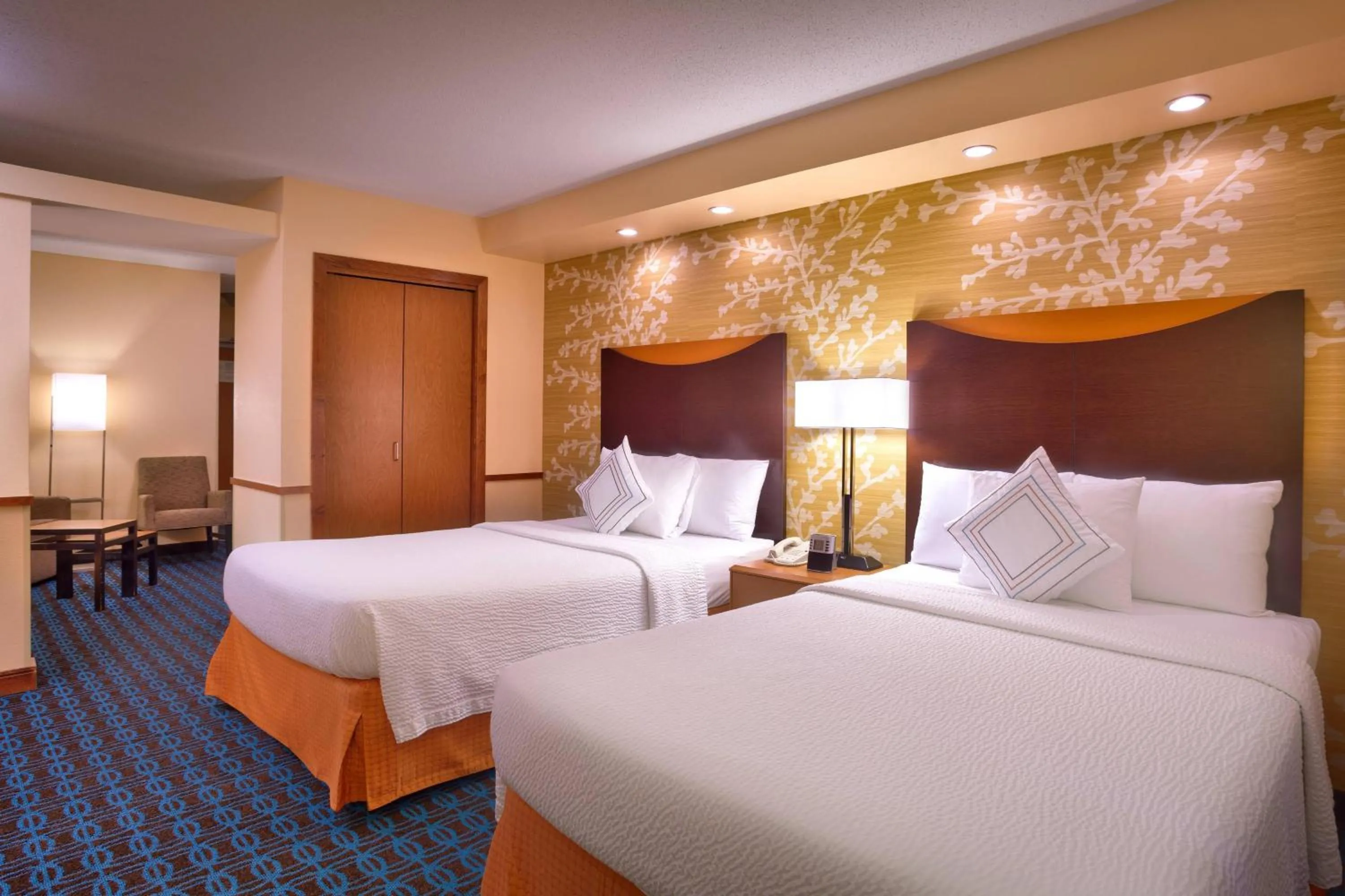 Bedroom, Bed in Fairfield Inn & Suites by Marriott Gillette