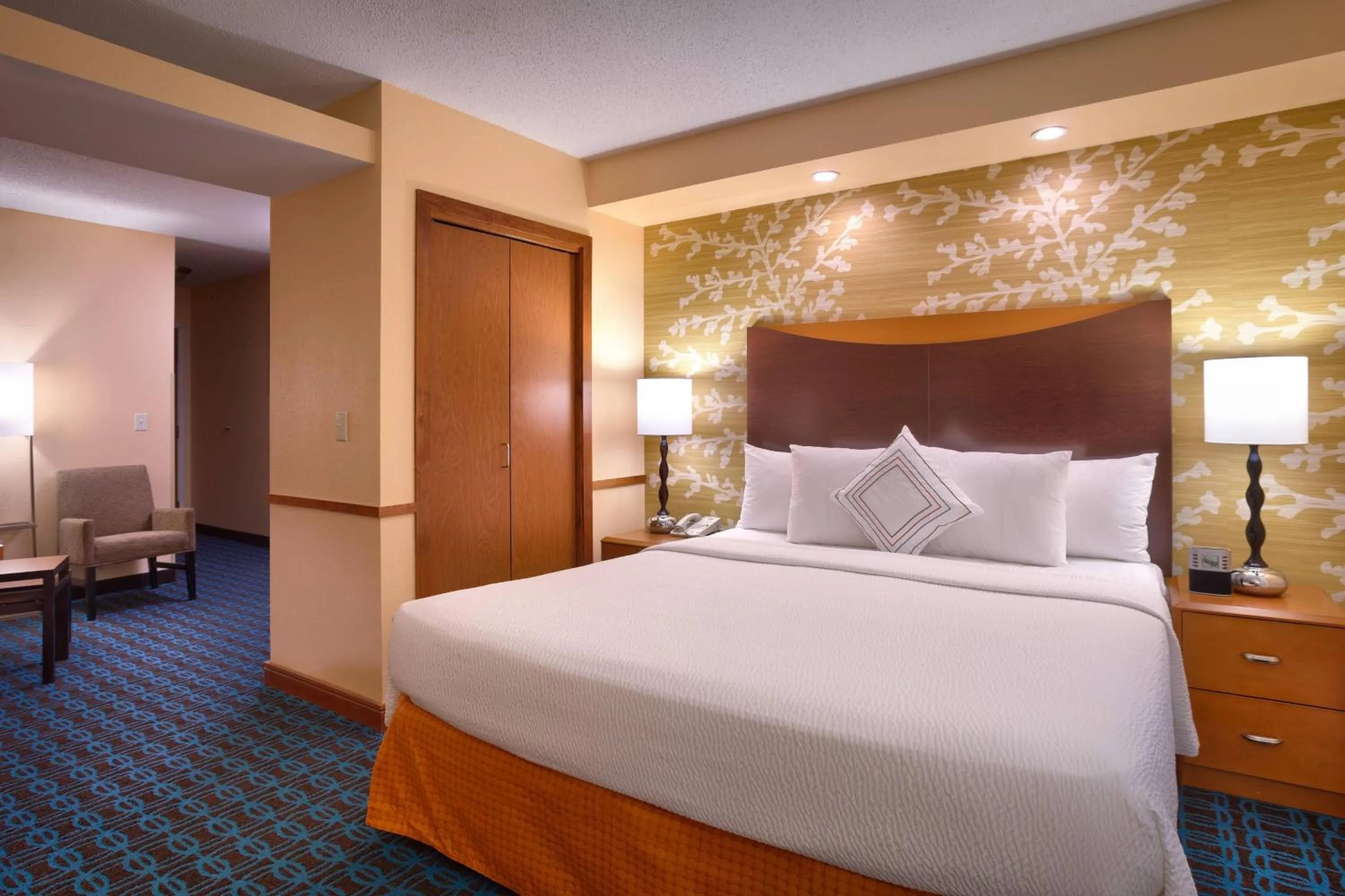 Bedroom, Bed in Fairfield Inn & Suites by Marriott Gillette