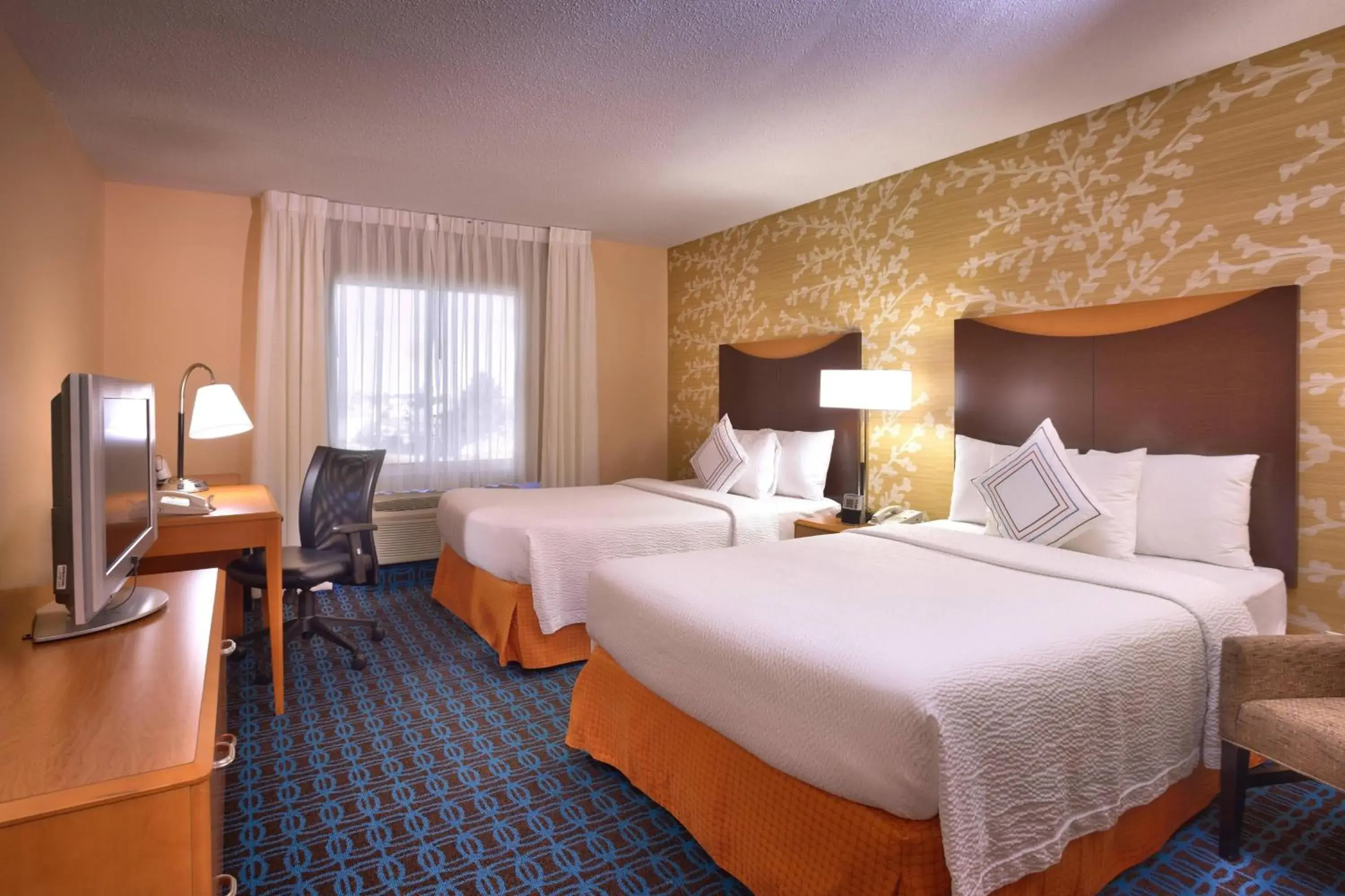 Double Room with Two Double Beds in Fairfield Inn & Suites by Marriott Gillette Double Room with Two Double Beds in Fairfield Inn & Suites by Marriott Gillette