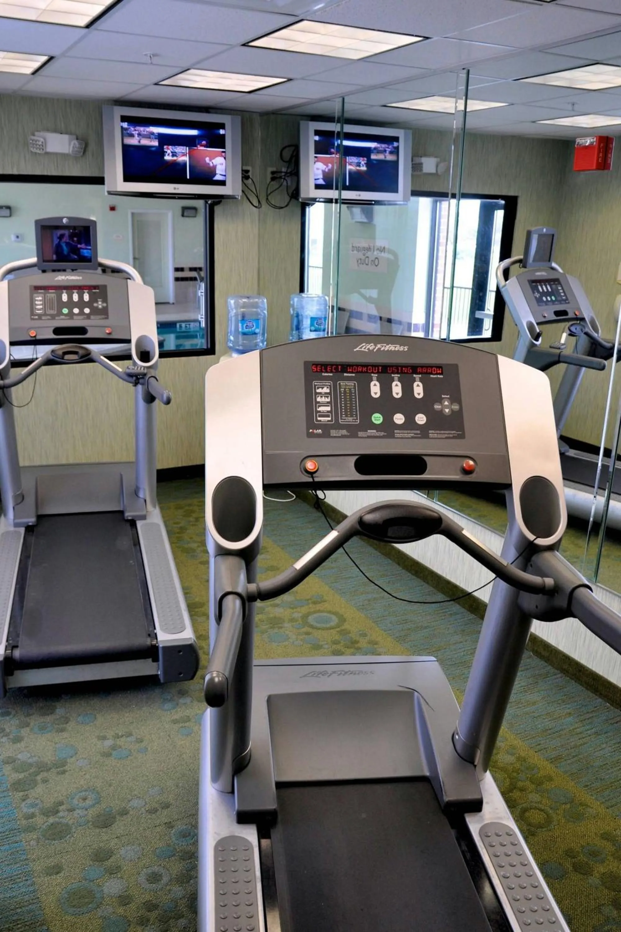 Fitness centre/facilities in SpringHill Suites Galveston Island