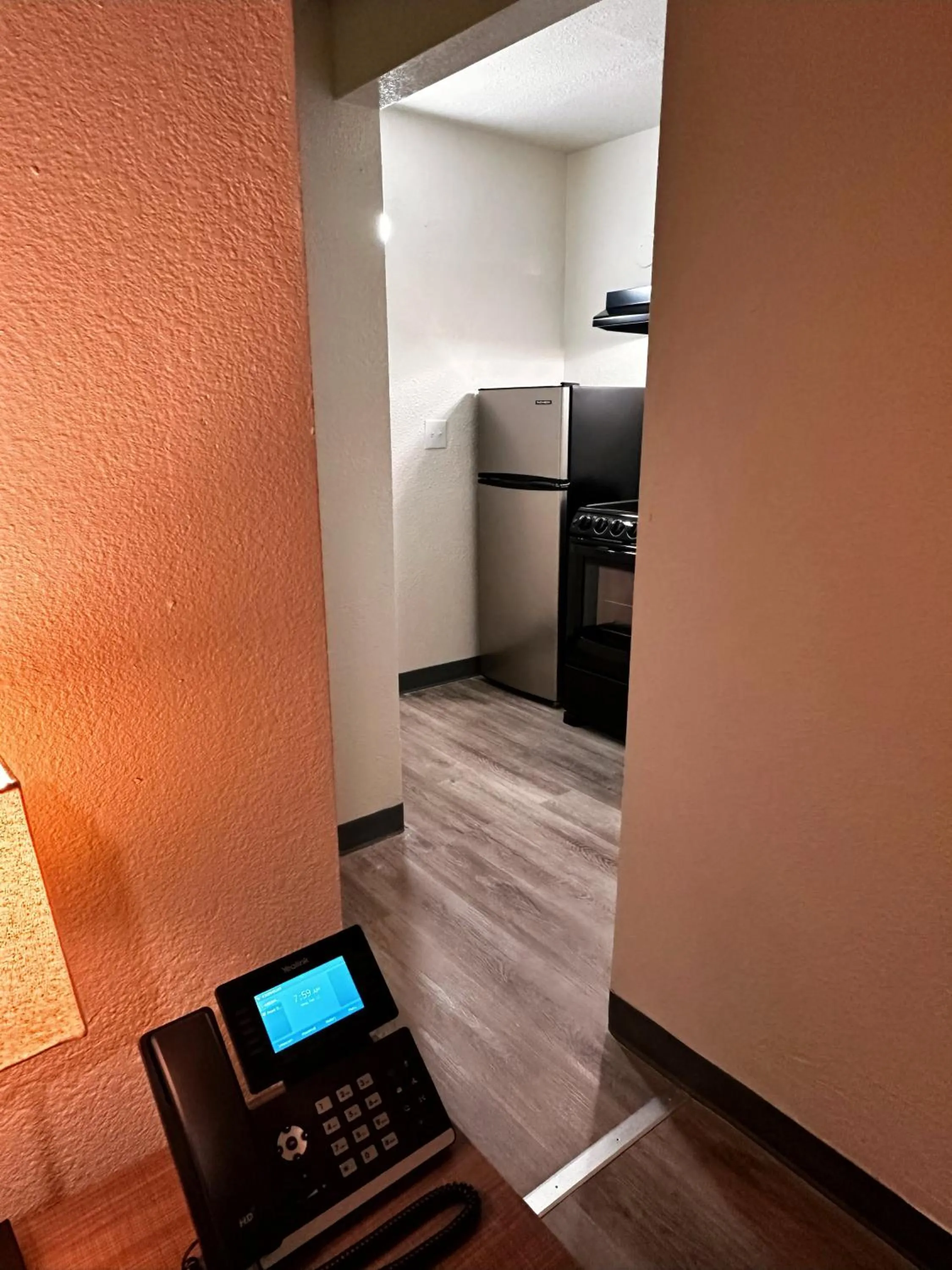 Kitchen or kitchenette in Studio City Suites, a Travelodge by Wyndham