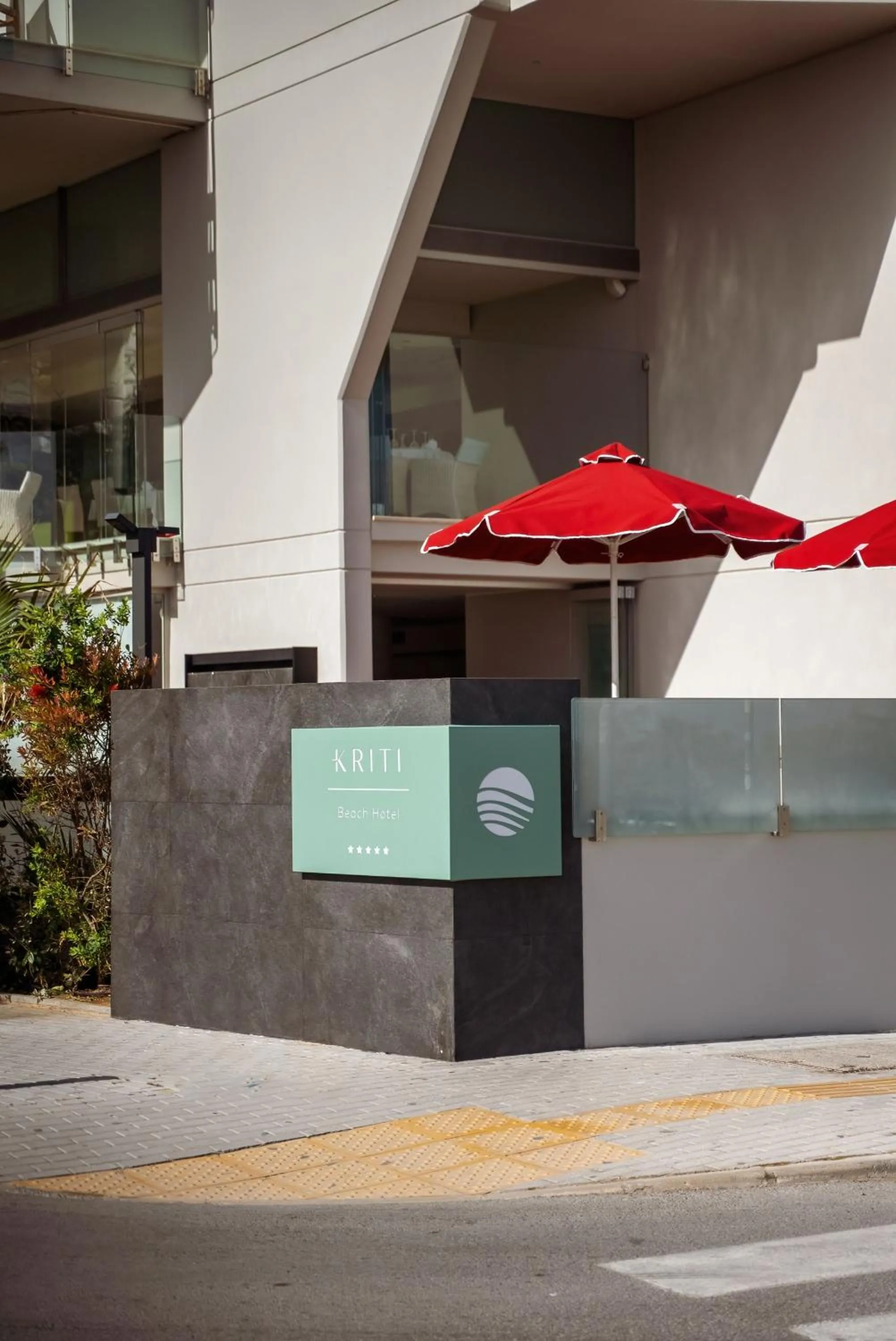 Property building in Kriti Beach Hotel