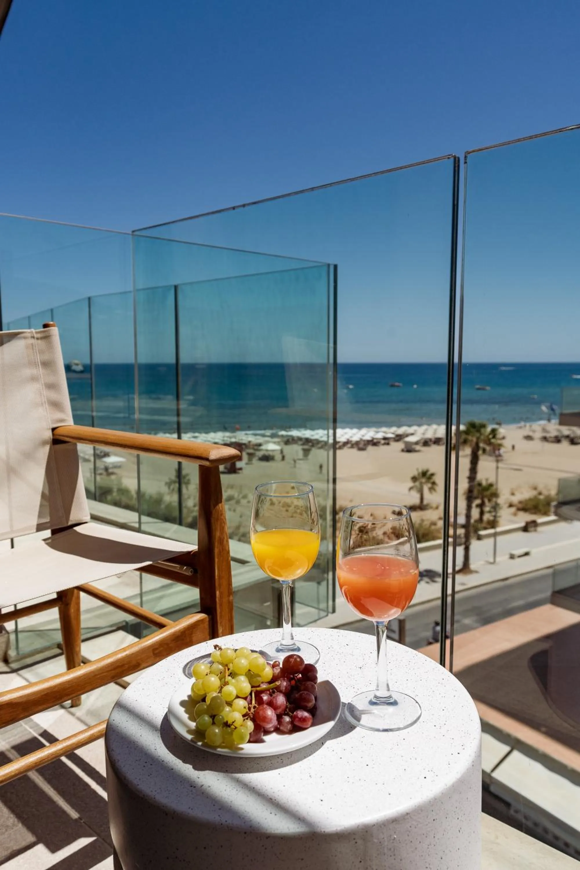 Balcony/Terrace in Kriti Beach Hotel