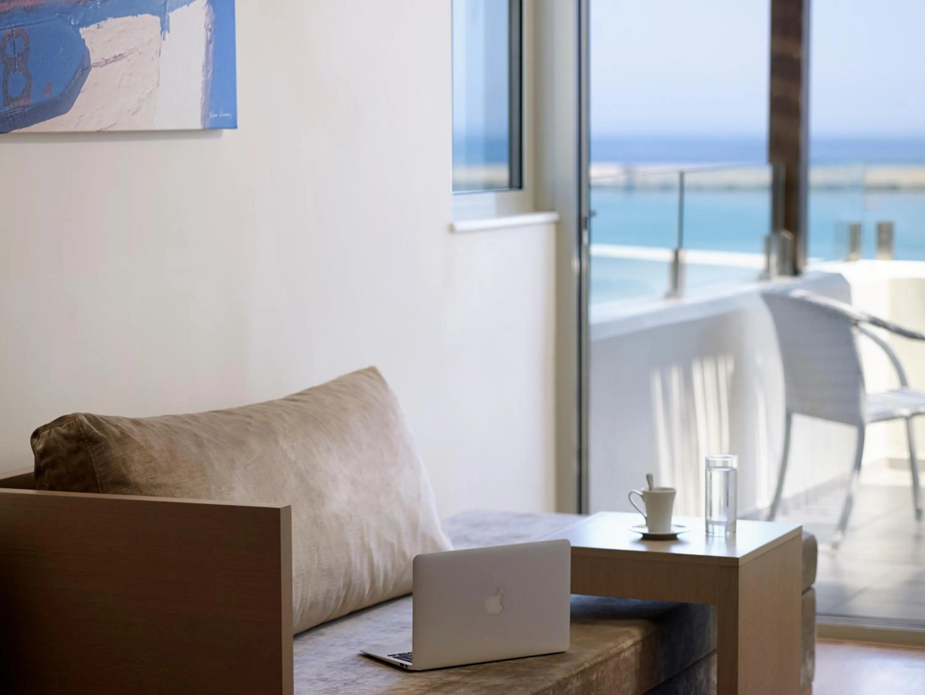 Seating area in Kriti Beach Hotel