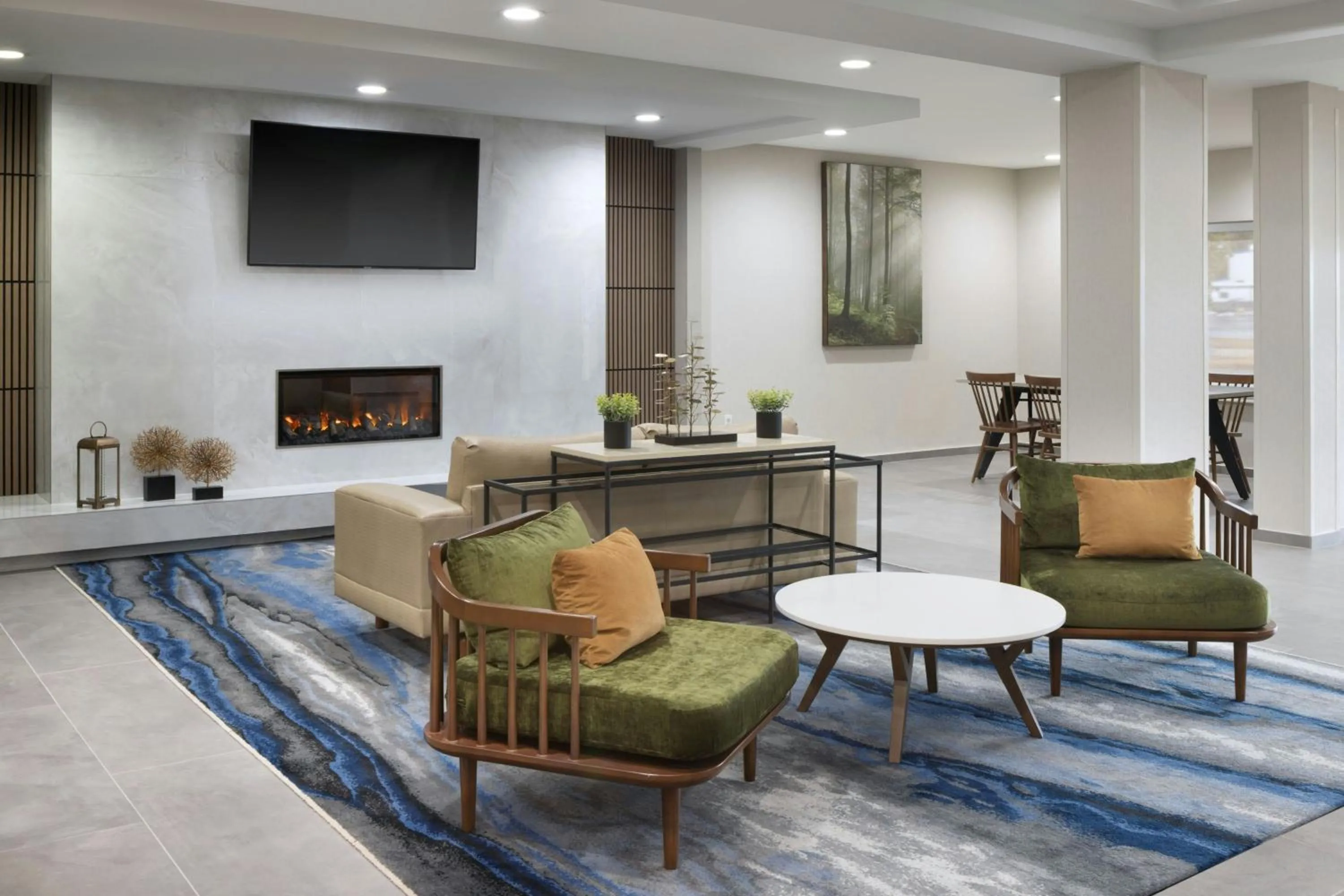 Lobby or reception in Fairfield Inn & Suites Lake City