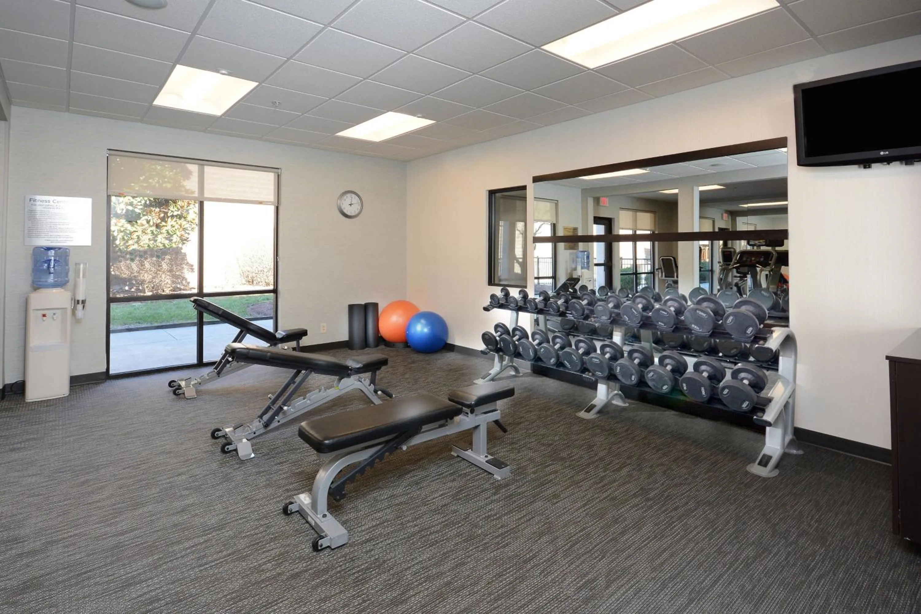 Fitness centre/facilities in Courtyard Danville