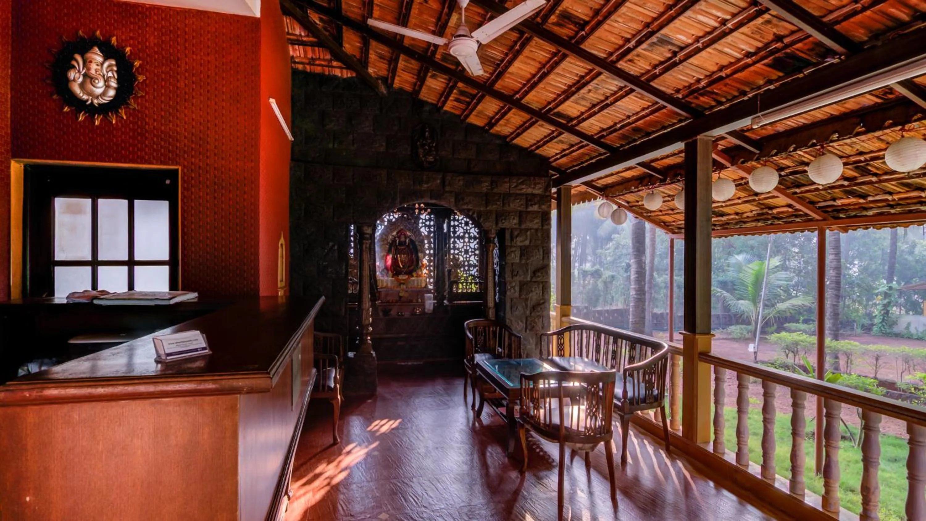 Lobby or reception in Shantai By the Lake