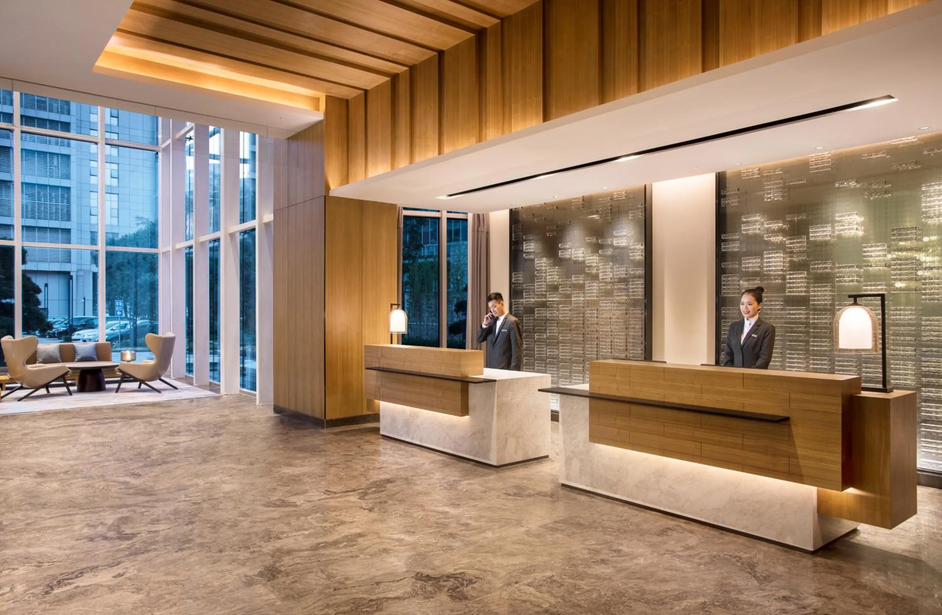 Lobby or reception in Fairfield by Marriott Dongguan Changping