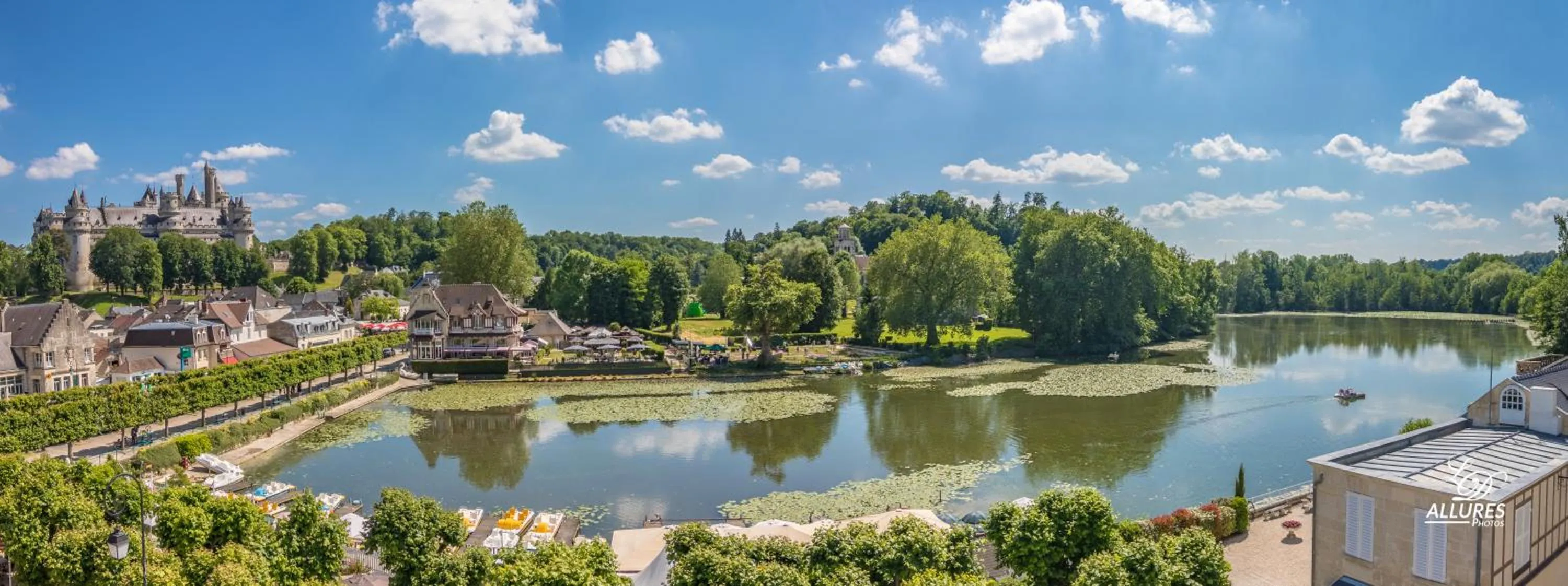 City view in Logis Hotel Beaudon