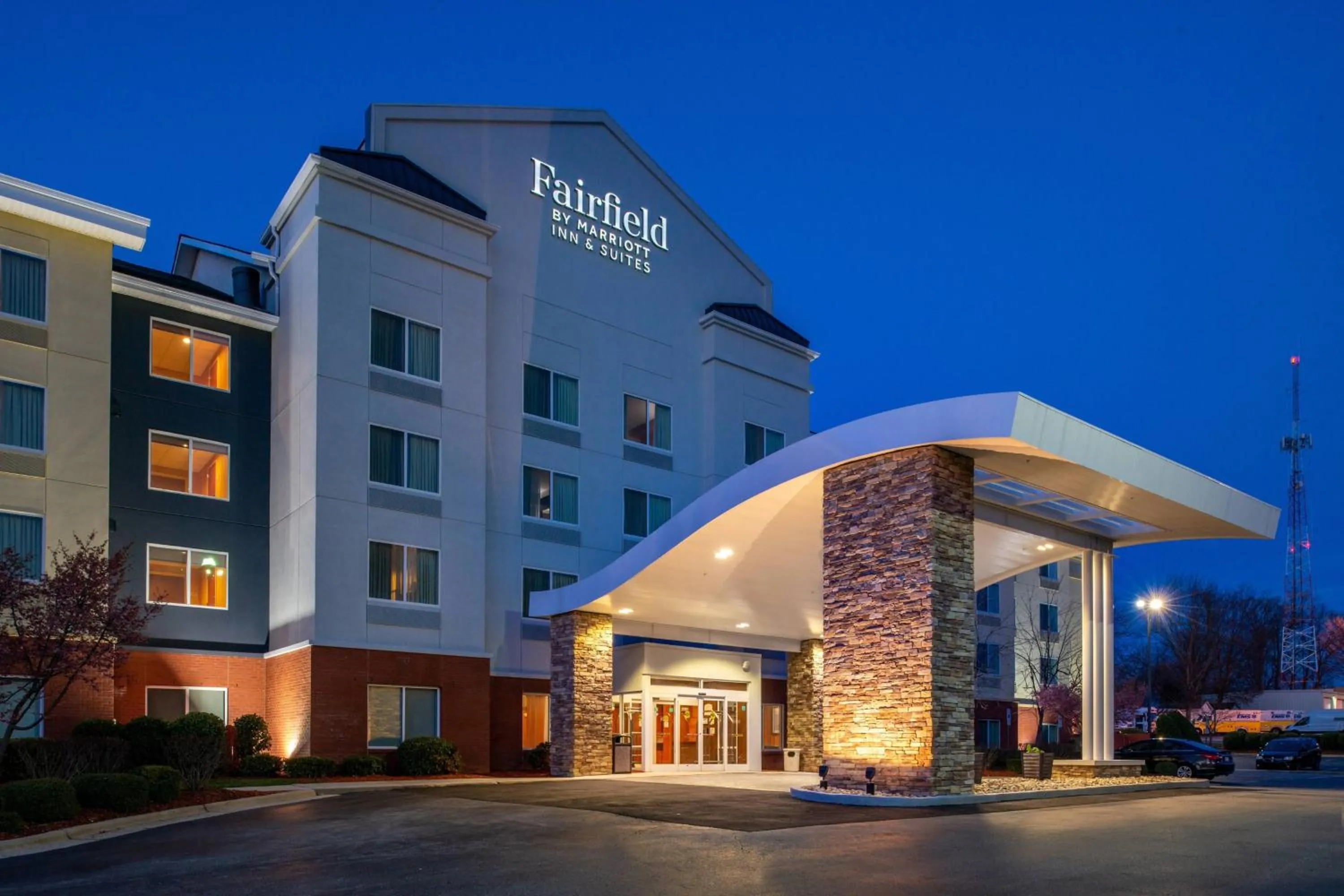 Property building in Fairfield Inn & Suites Greensboro Wendover