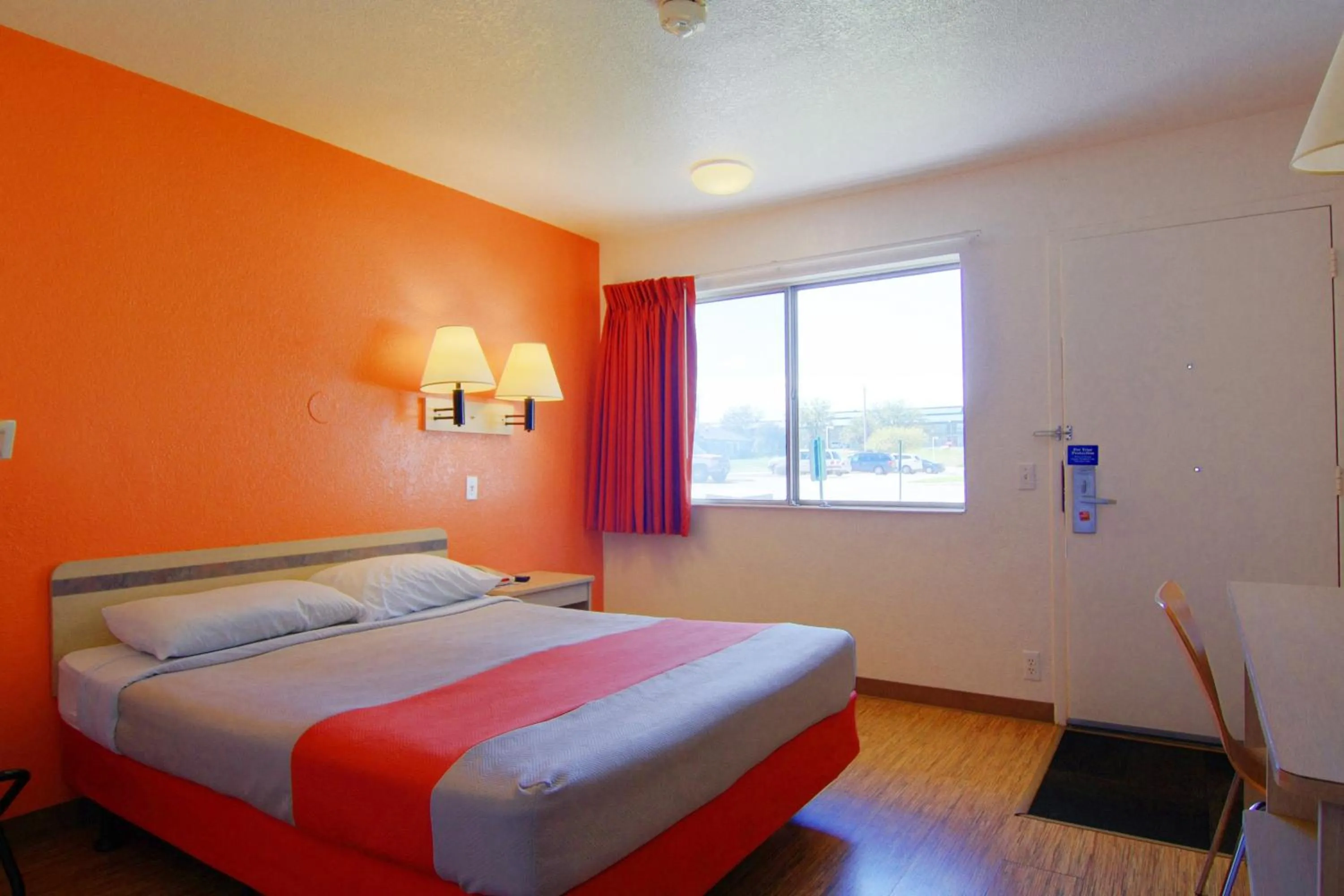 Bed in Motel 6-Rapid City, SD