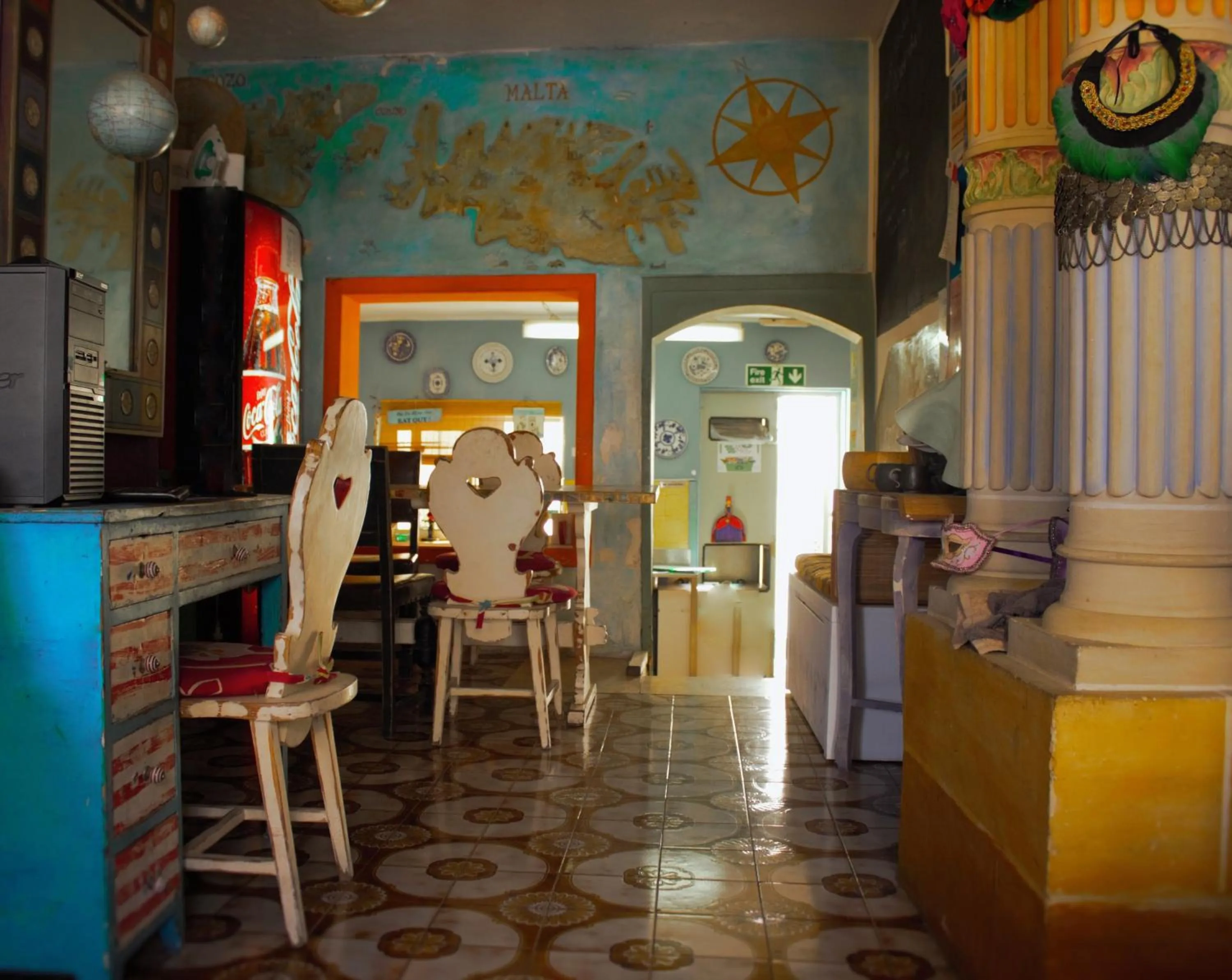 Lobby or reception in Hostel Malti Budget