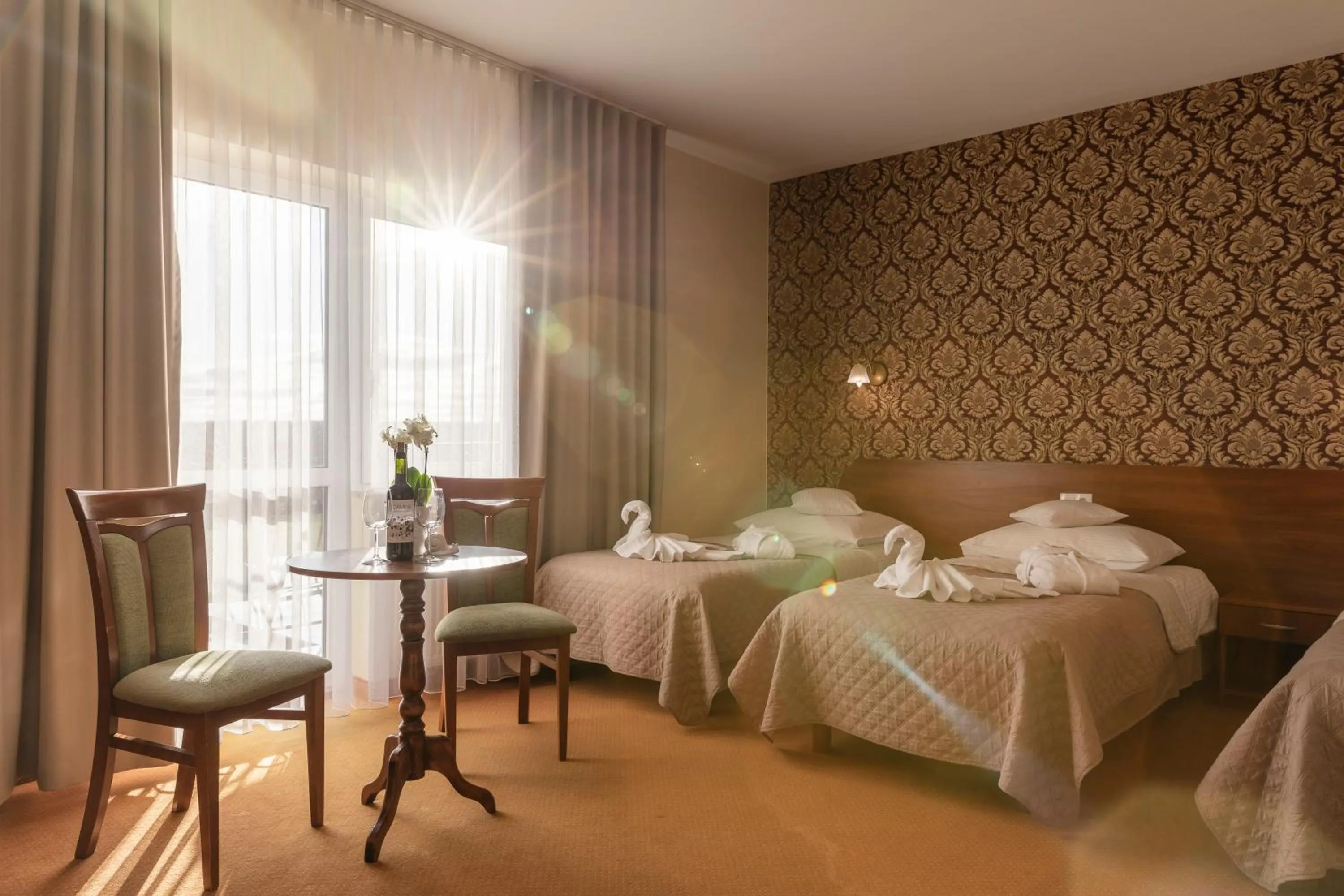 Bed in BURSZTYN - BERNSTEIN SPA & Wellness