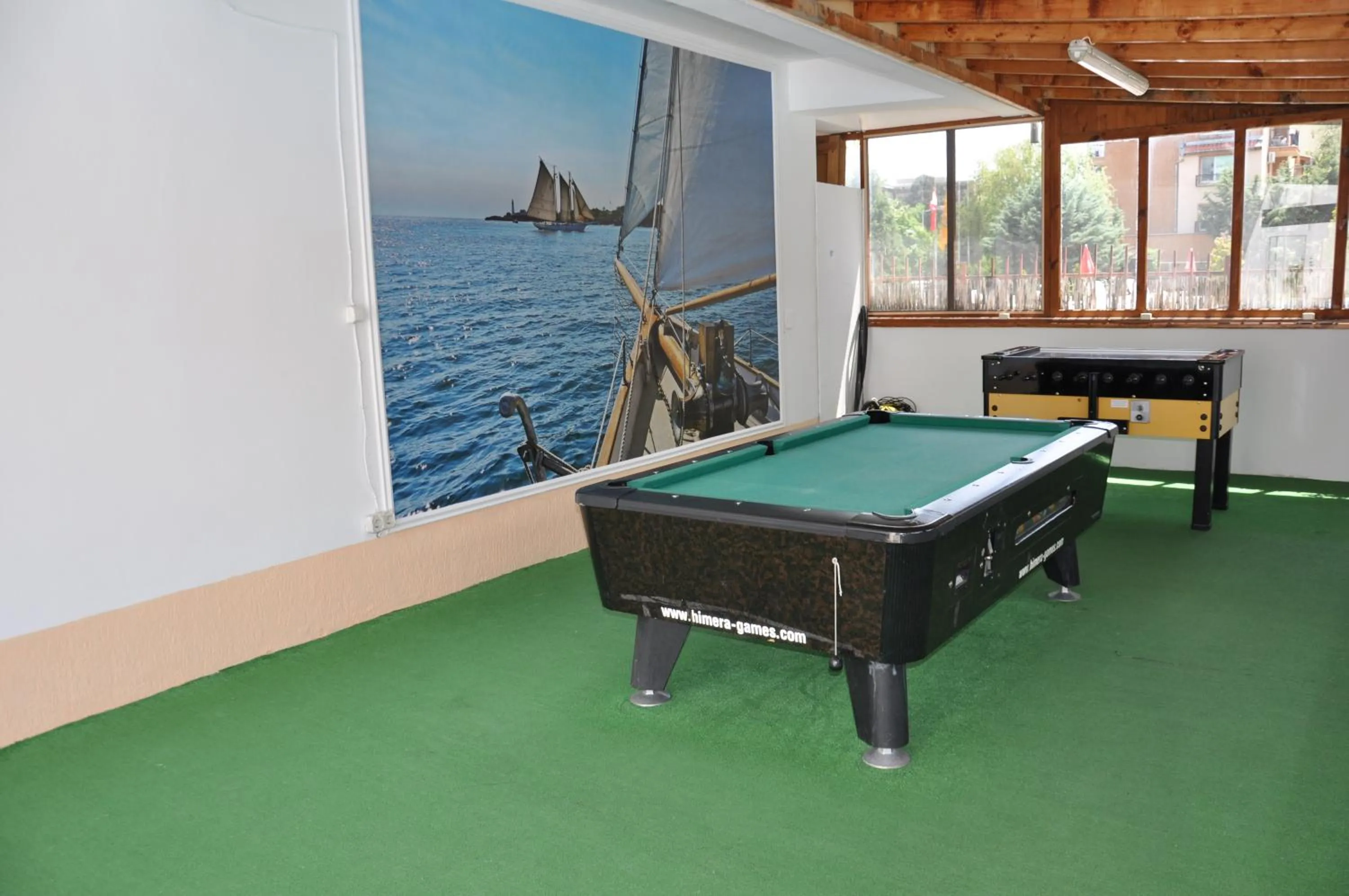 Billiard in Hotel BelleVille