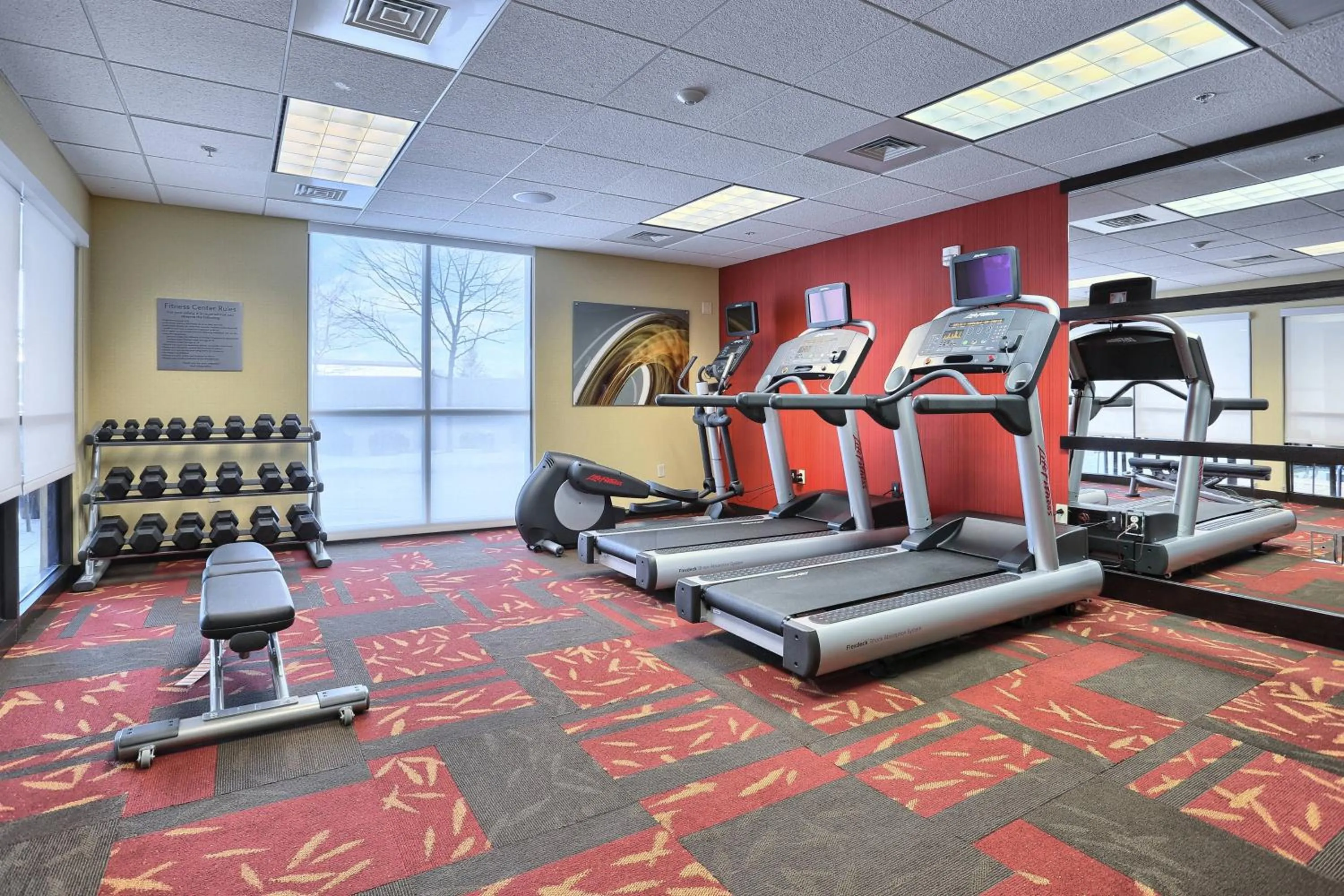 Fitness centre/facilities in Courtyard by Marriott Harrisburg West/Mechanicsburg