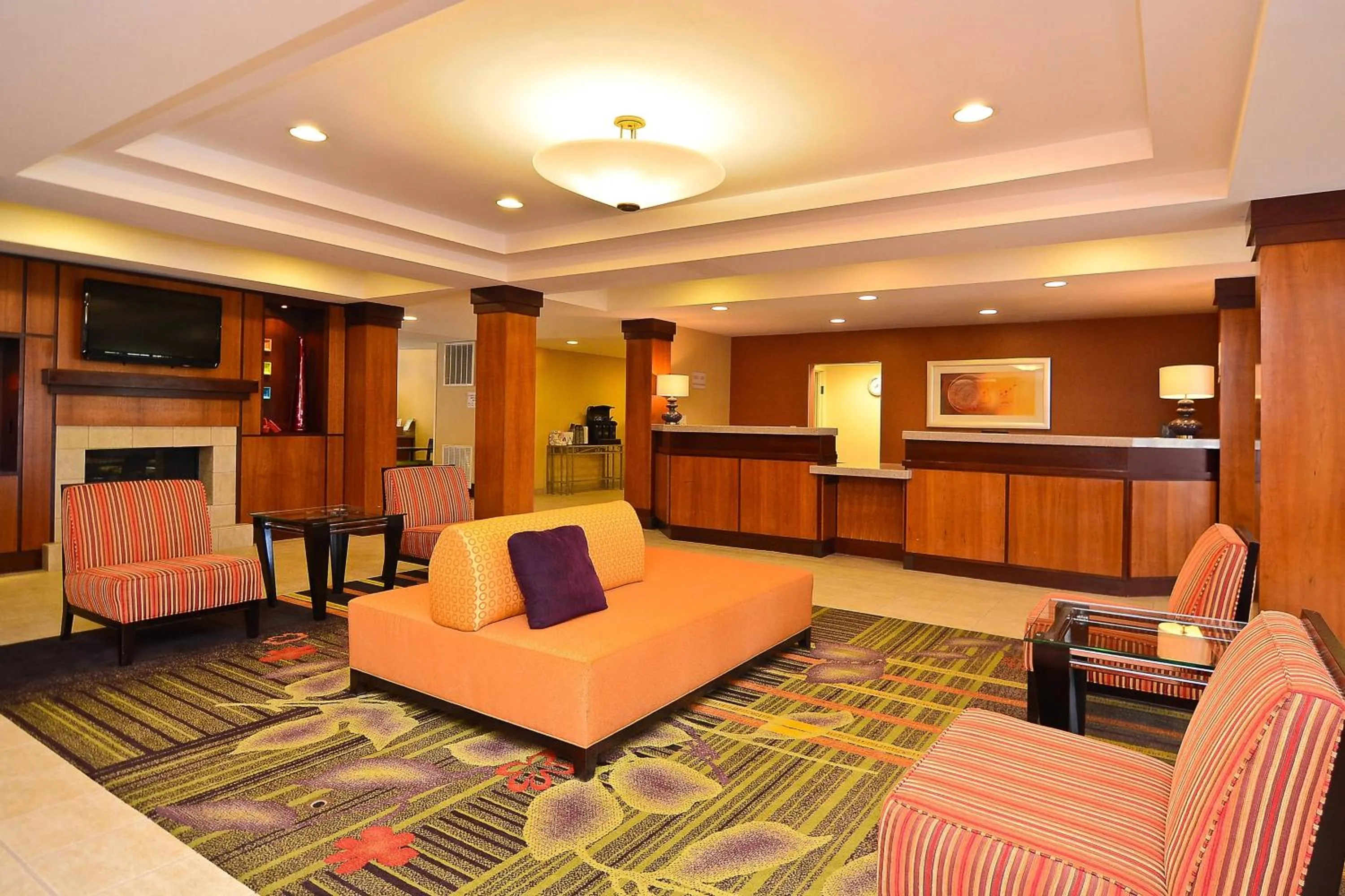 Lobby or reception in Fairfield Inn & Suites - Boone