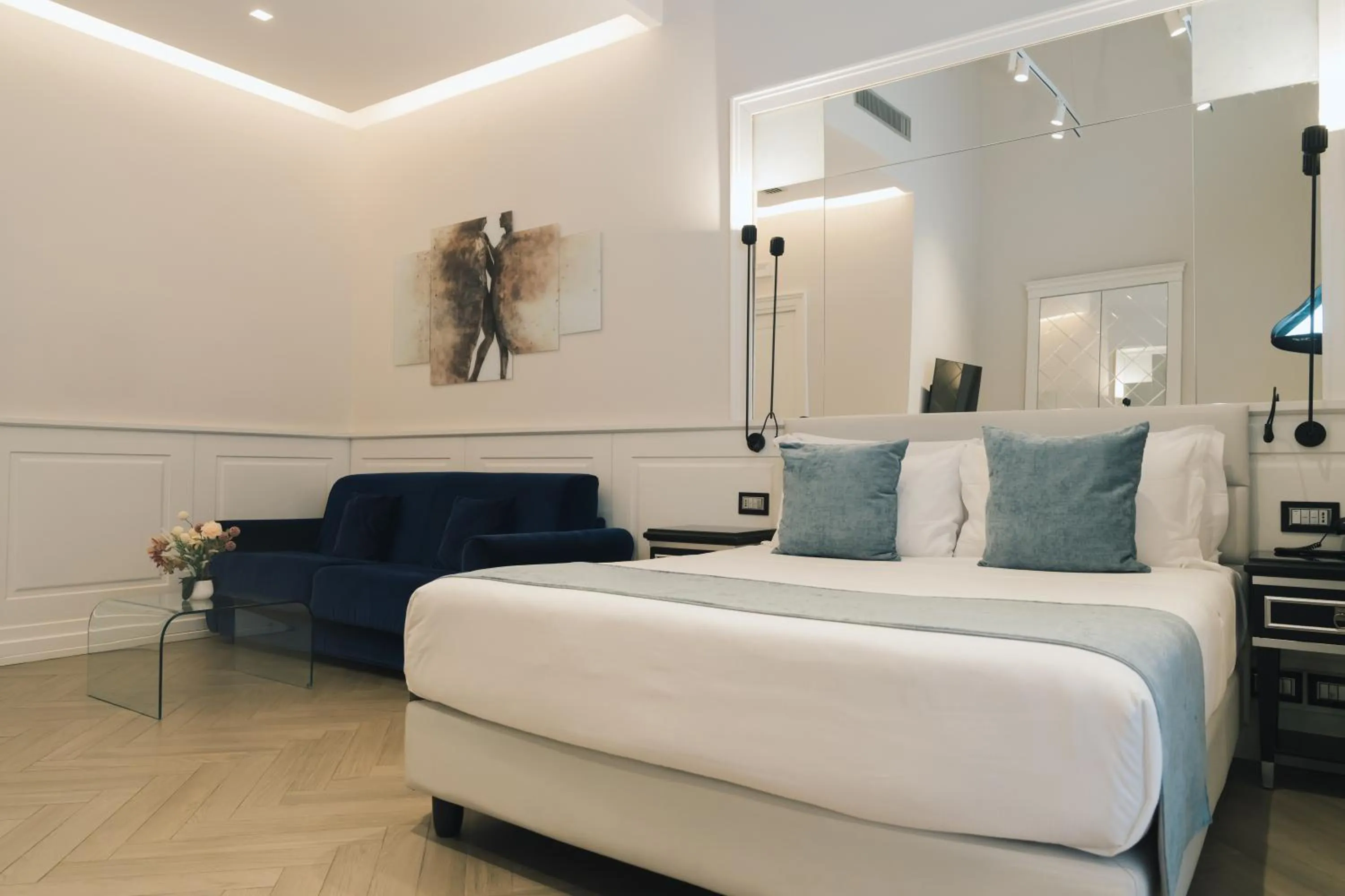 Photo of the whole room, Bed in Relais Piazza Vittoria