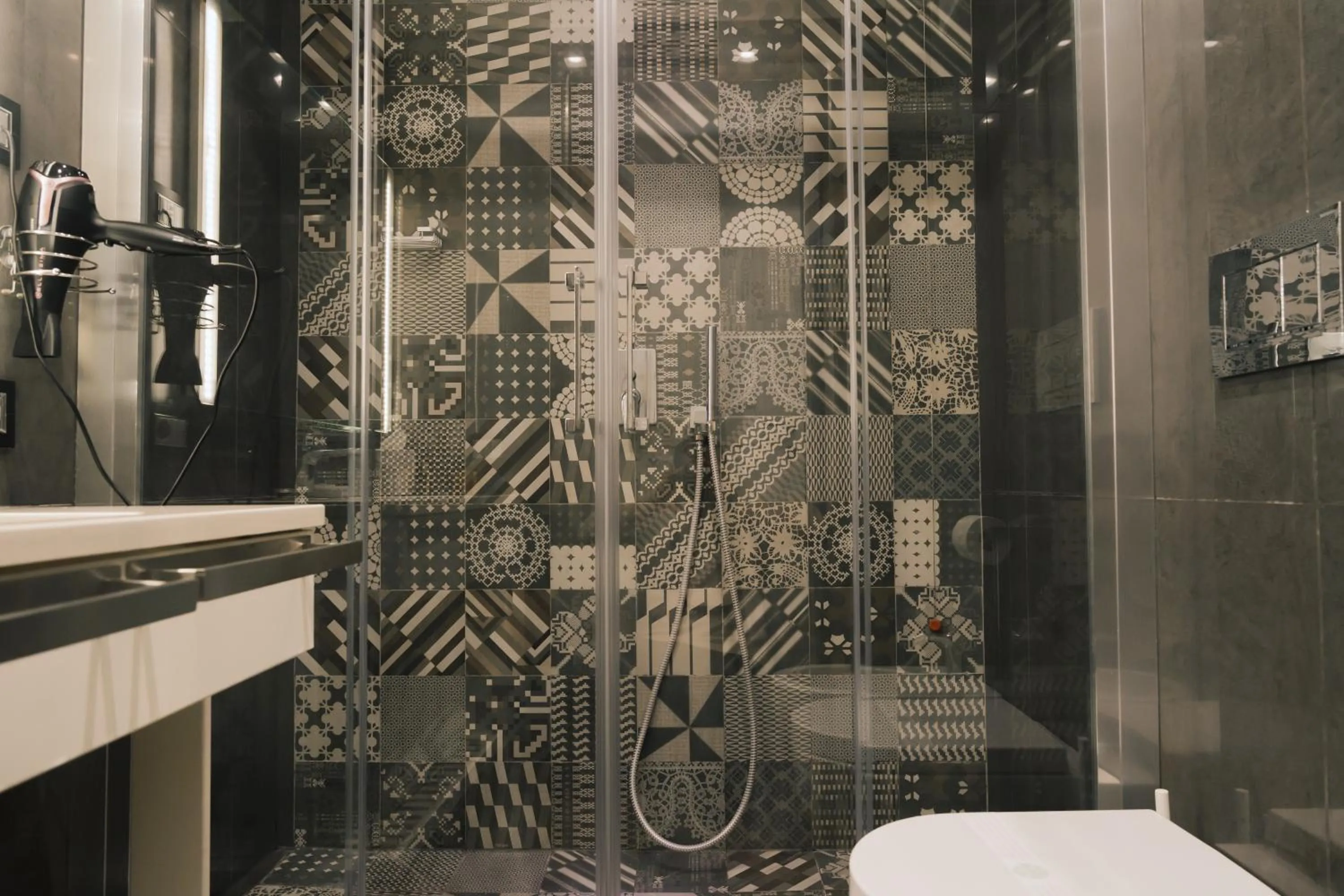 Shower in Relais Piazza Vittoria