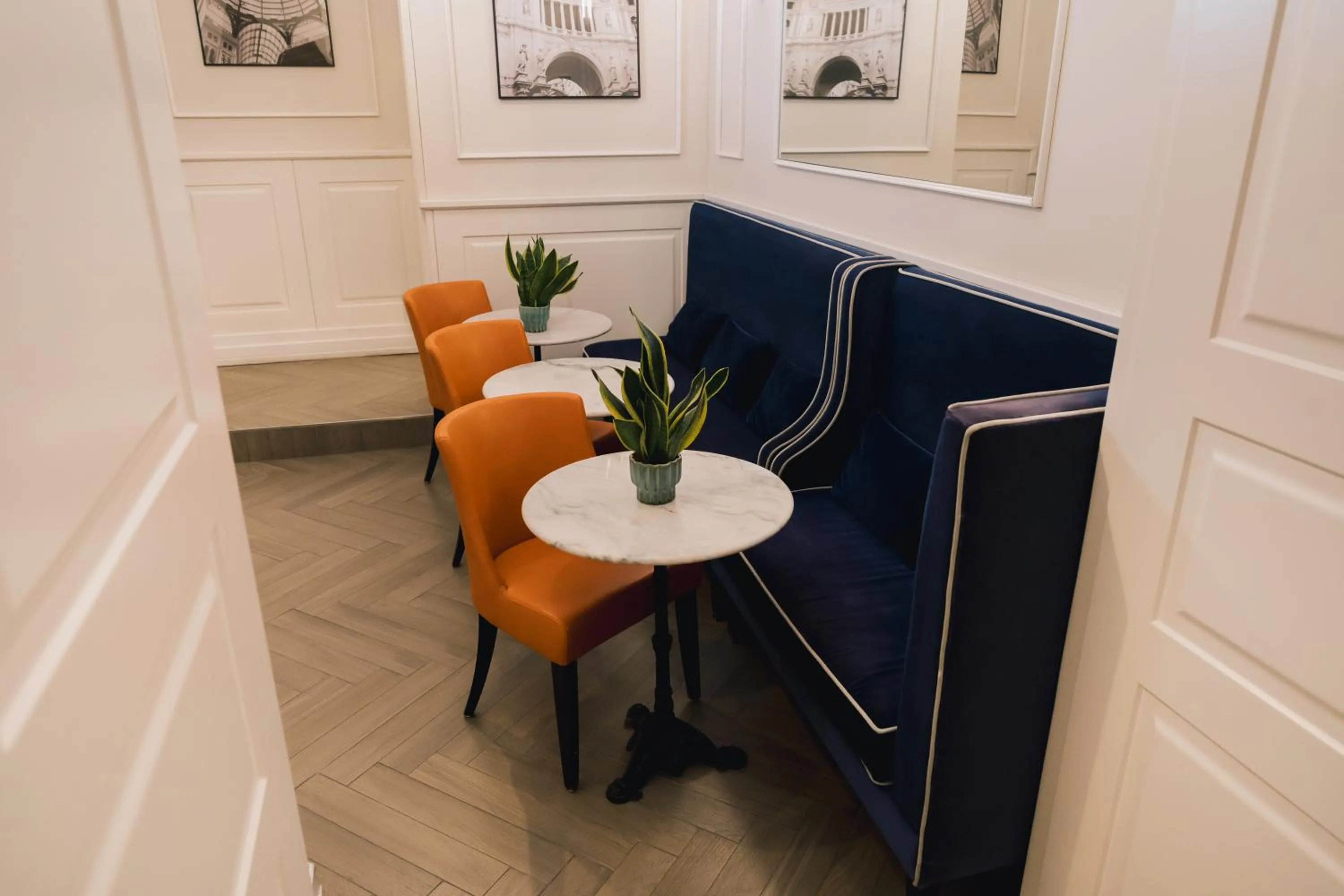 Seating area in Relais Piazza Vittoria