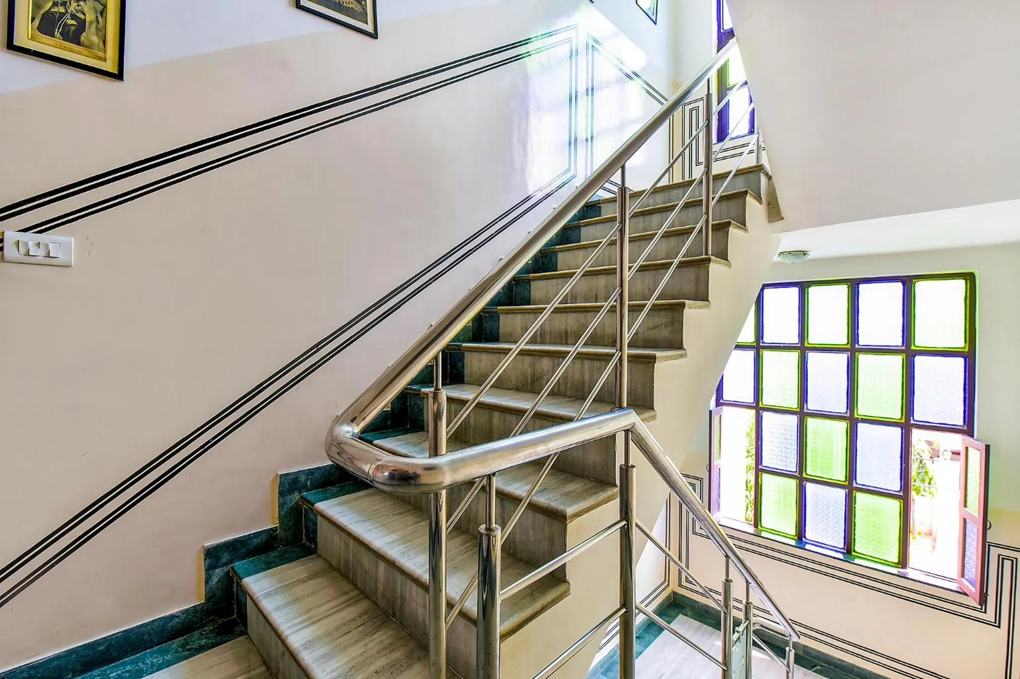 Lobby or reception in Hotel Harsoli Haveli